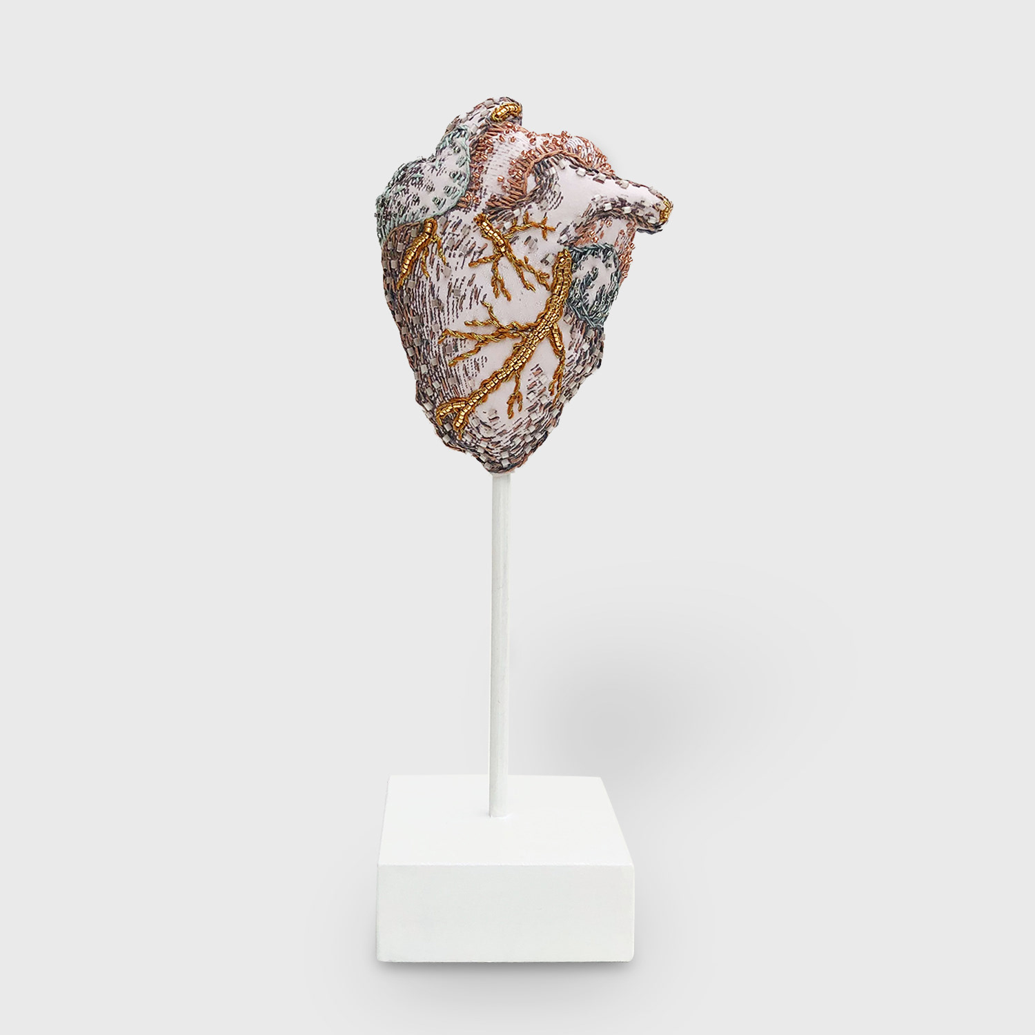 Sculpture textile 'Mon petit coeur' - 139€