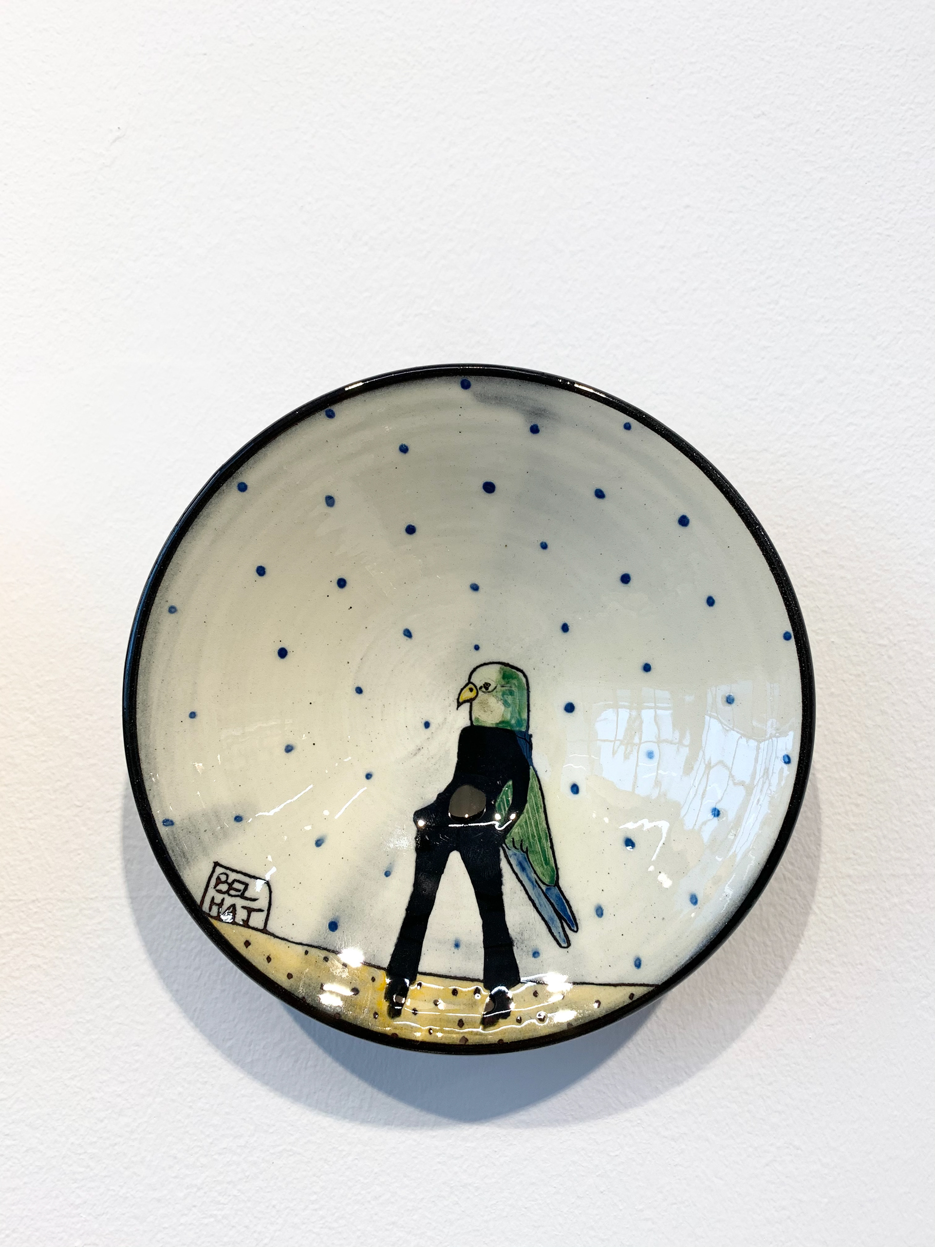 Coupelle en faïence, Collection 'Silhouettes' Diam 12 cm - 35€