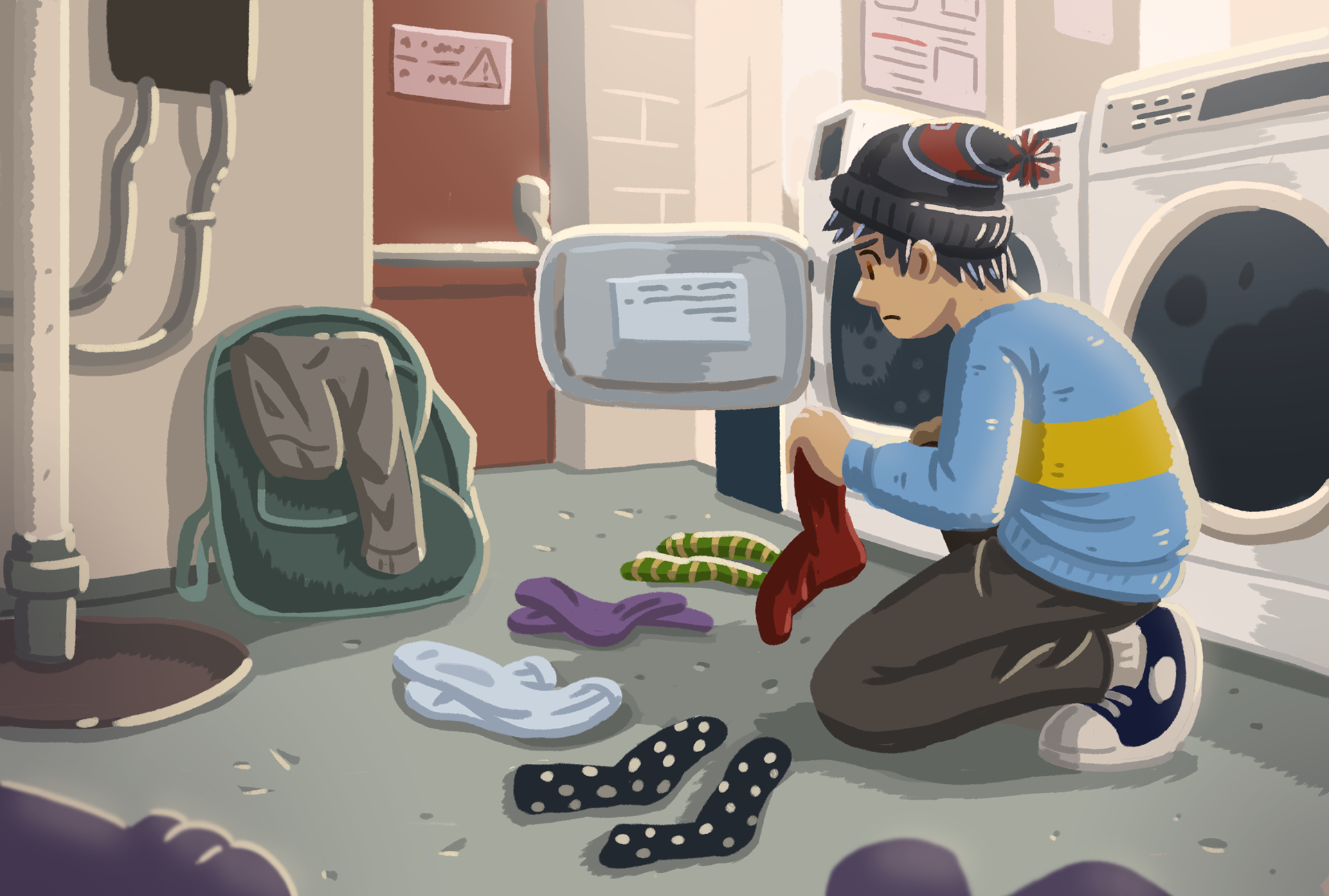 "Laundry Day" Photoshop 2019