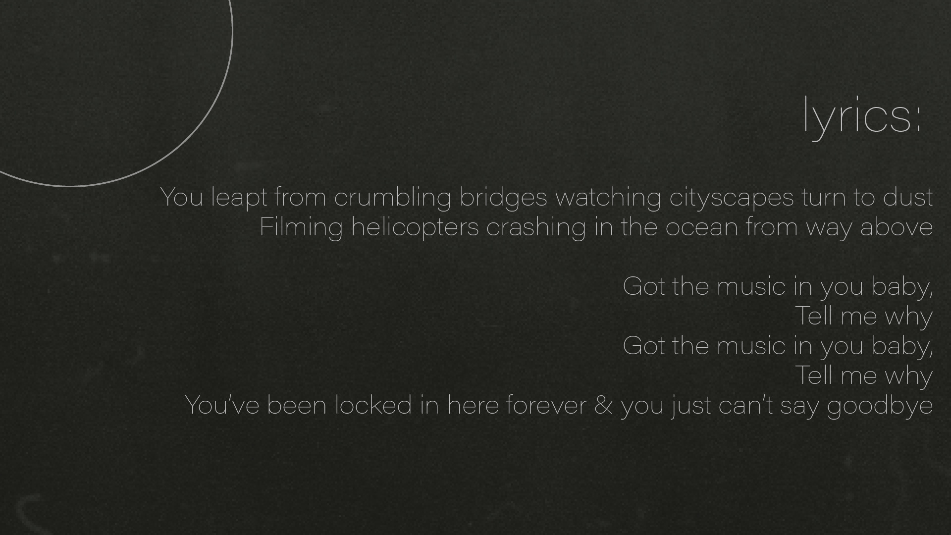lyrics
