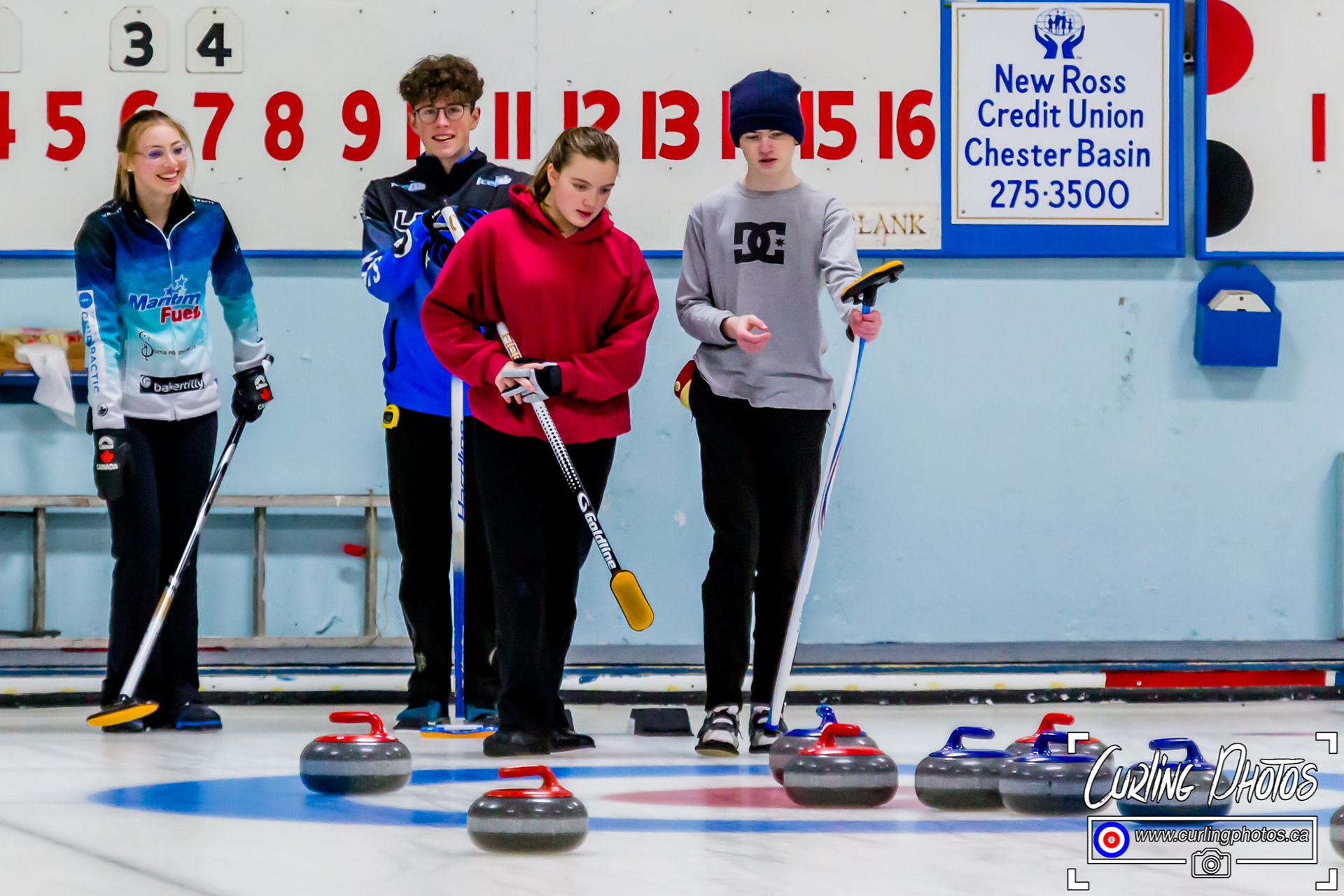 Curling Photos Jr Mixed Doubles U15s Jan 31, 2020