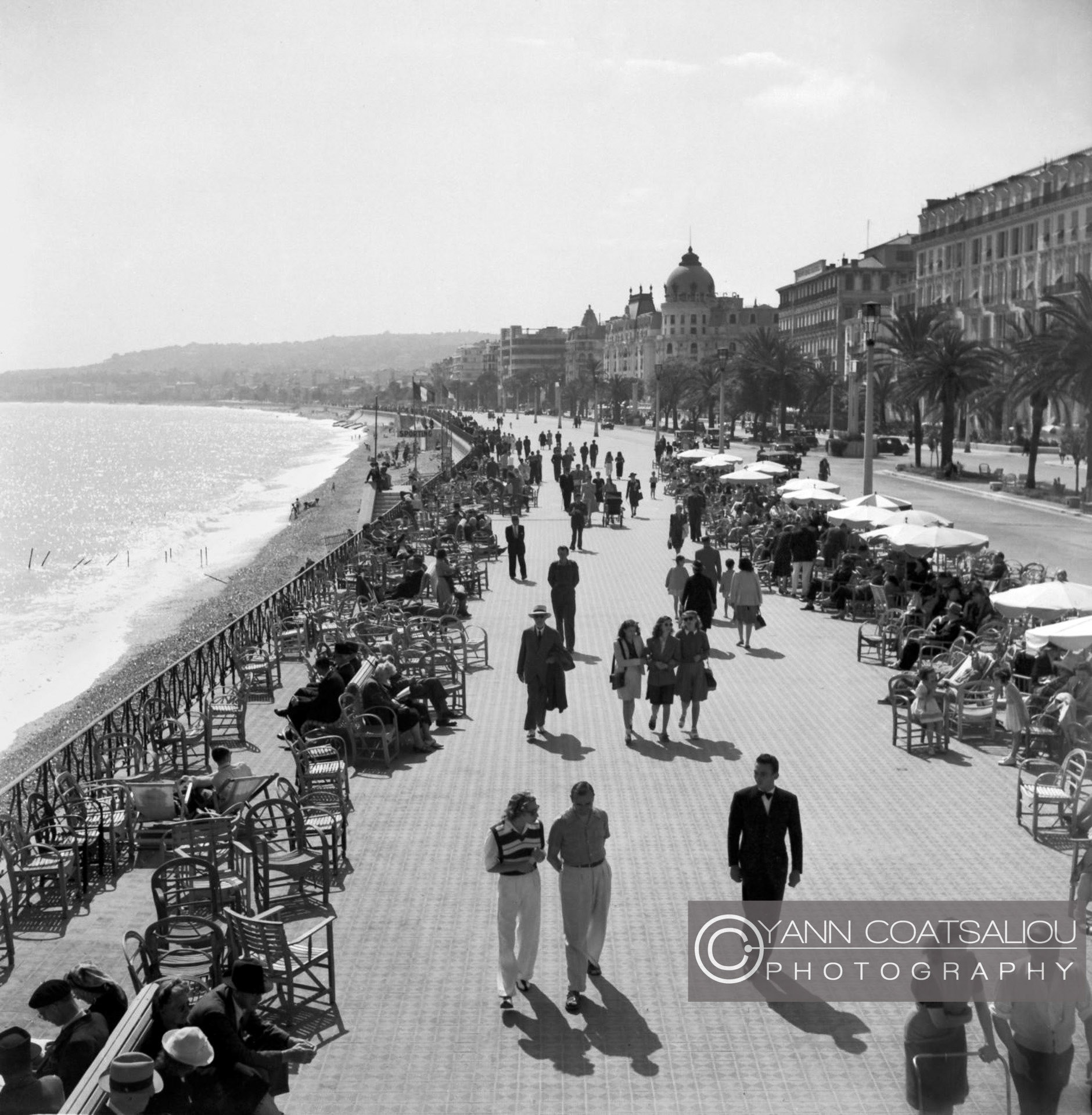 NICE BAIE DES ANGES 1946