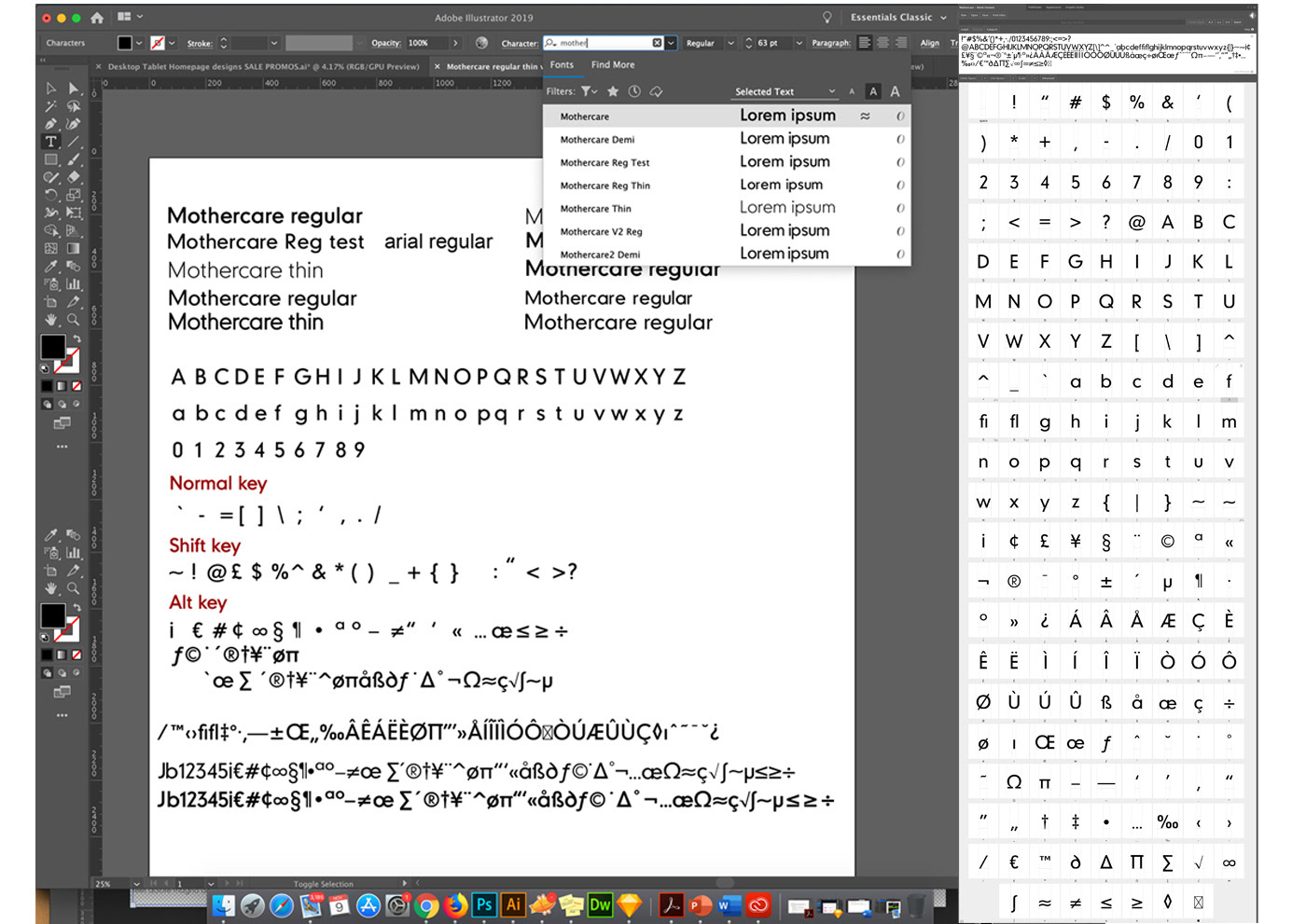 John Boughen Ux Design New Mothercare Font Creation