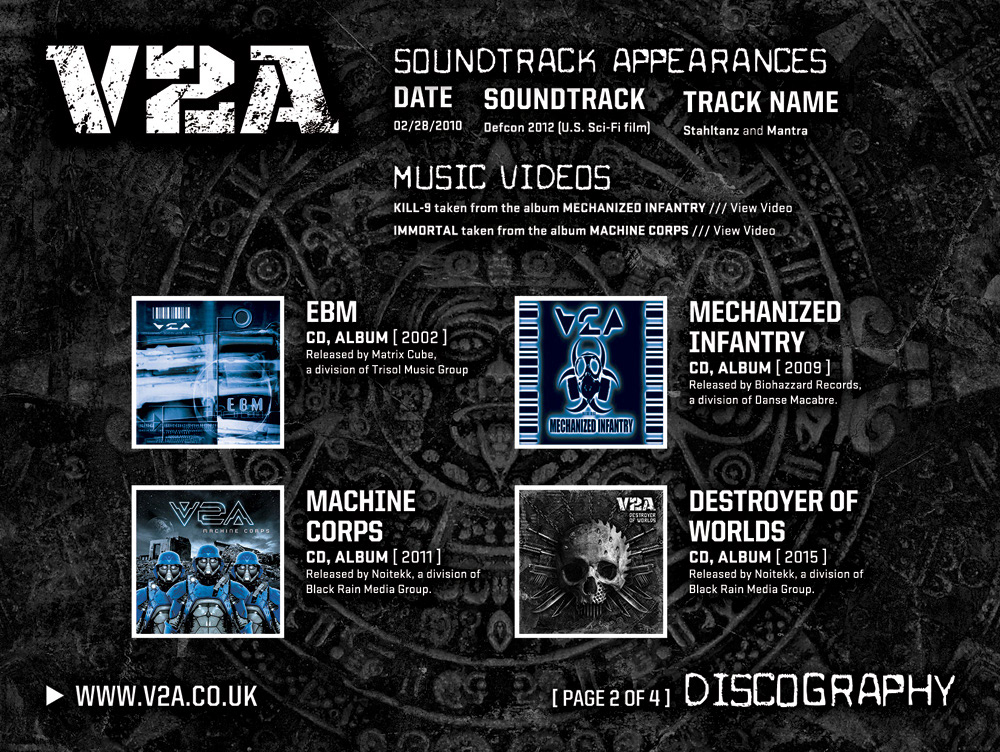 V2A — Press Kit page 2