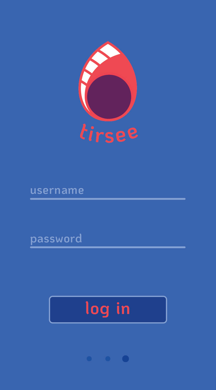 login page