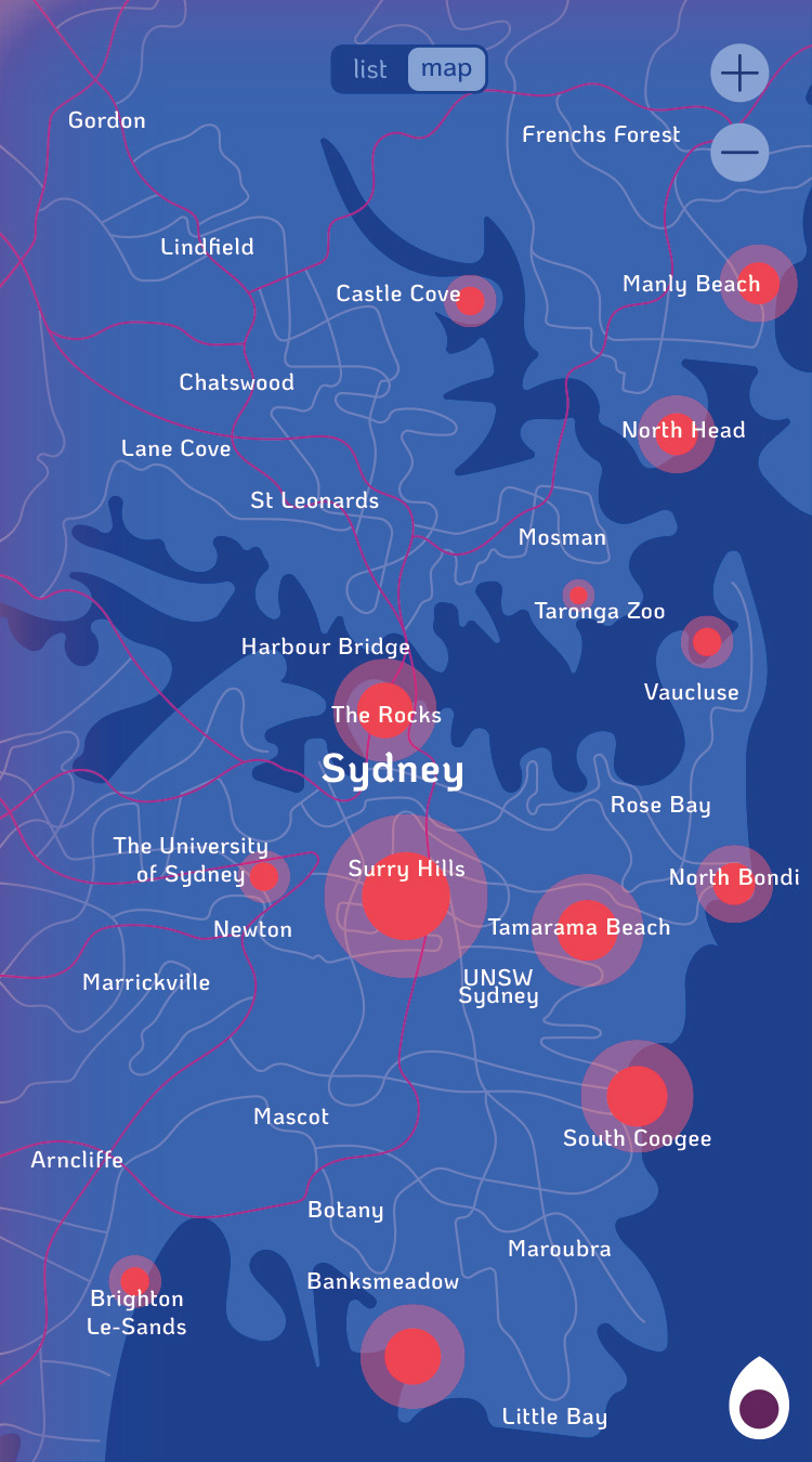 city map/ zoomed out