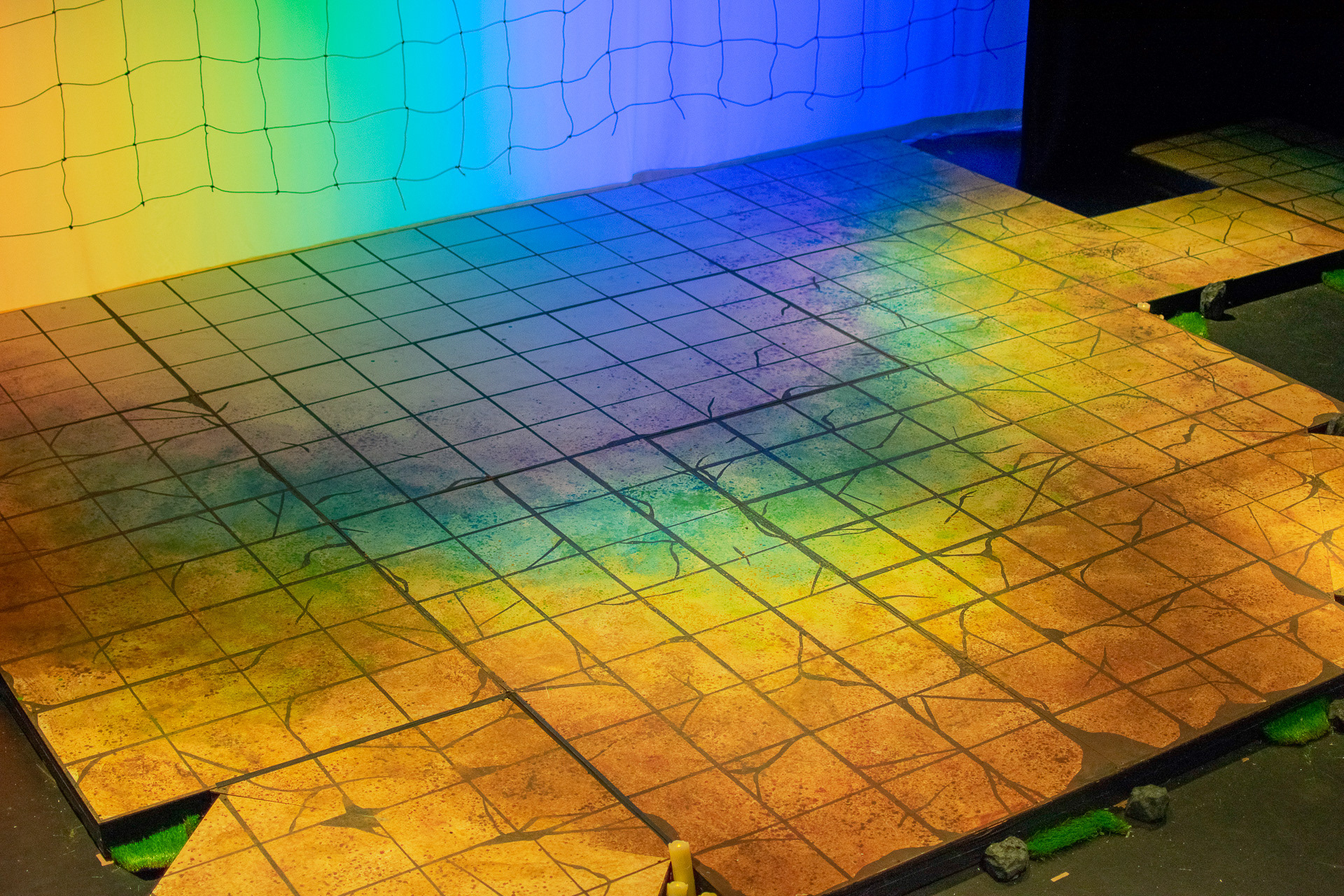The design needed to be able to blend from reality to a magical world.