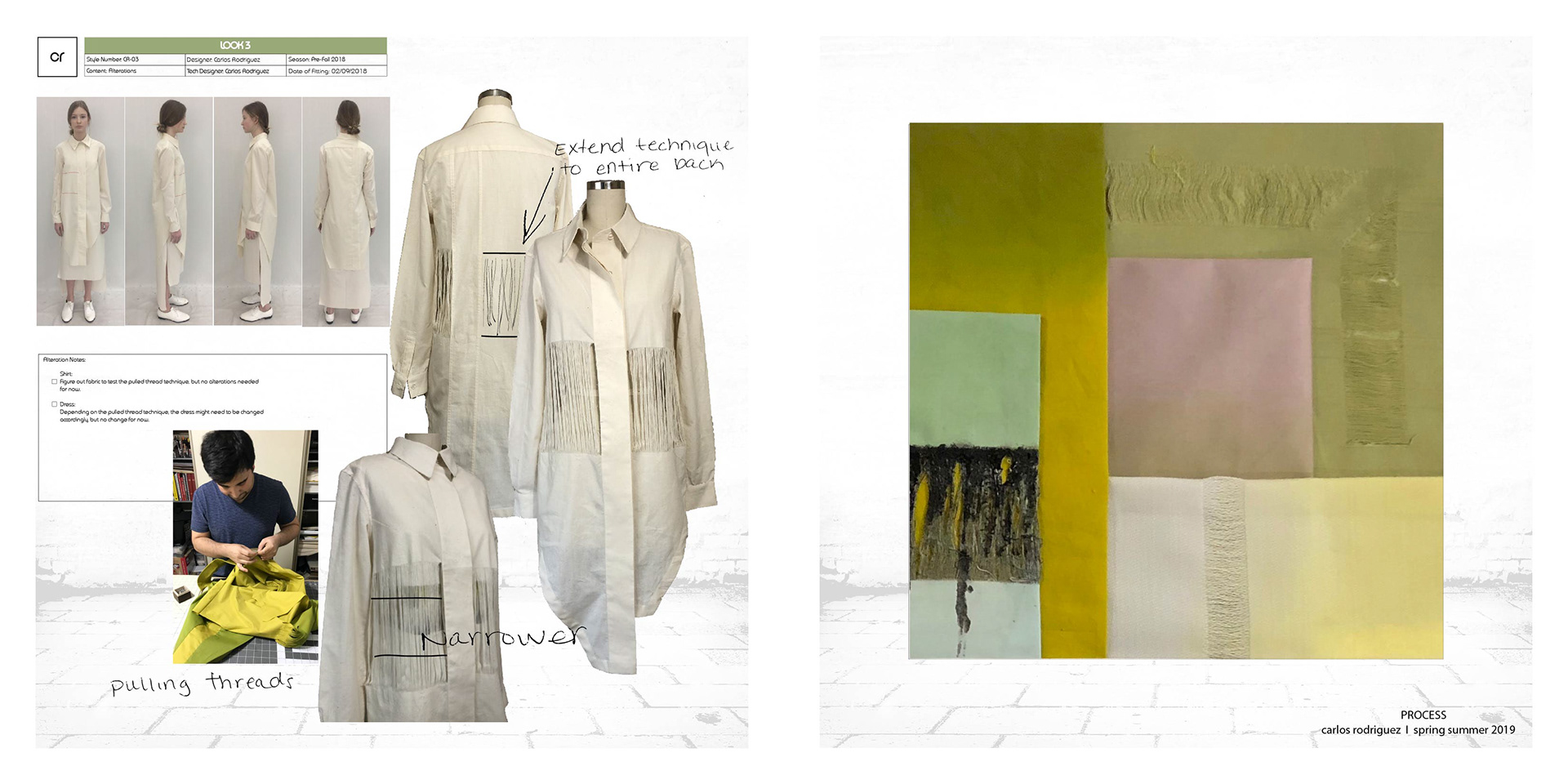 Process - Toiles