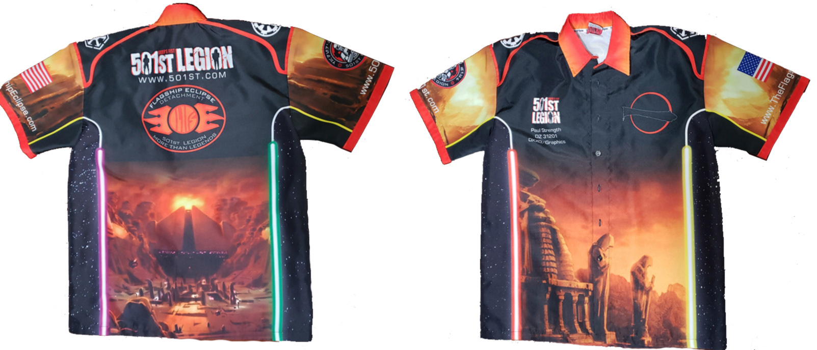 501st Legion Flagship Eclipse Racing Shirt #2