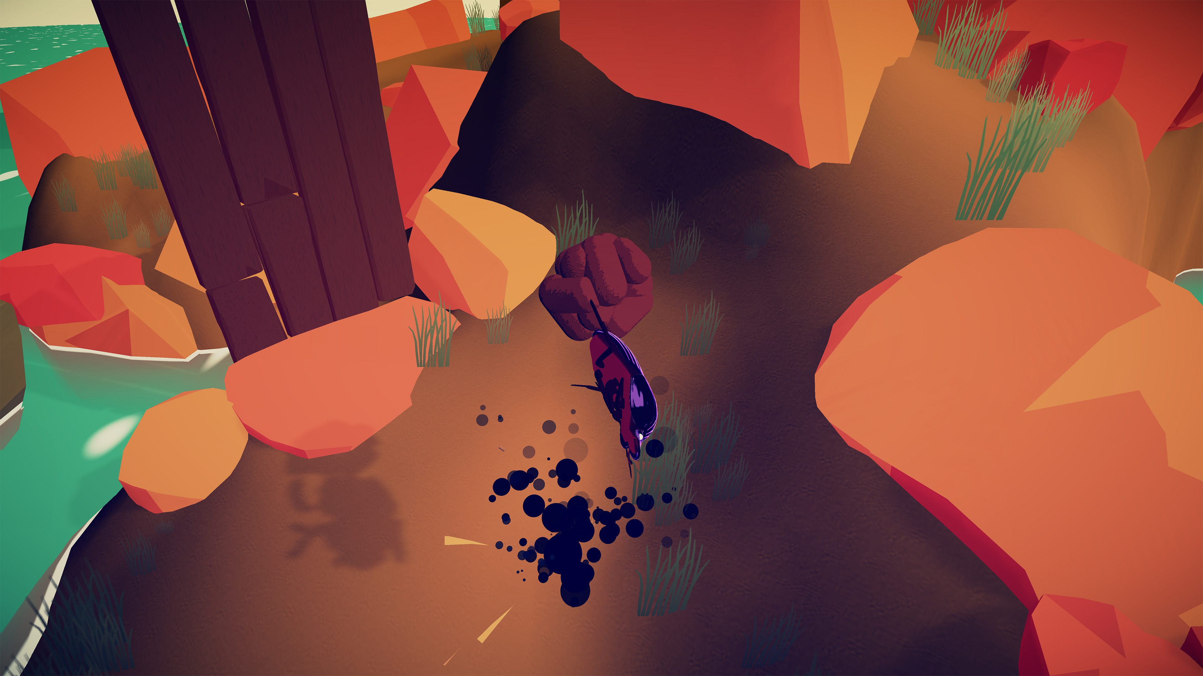 Screenshot of an explosive pickup