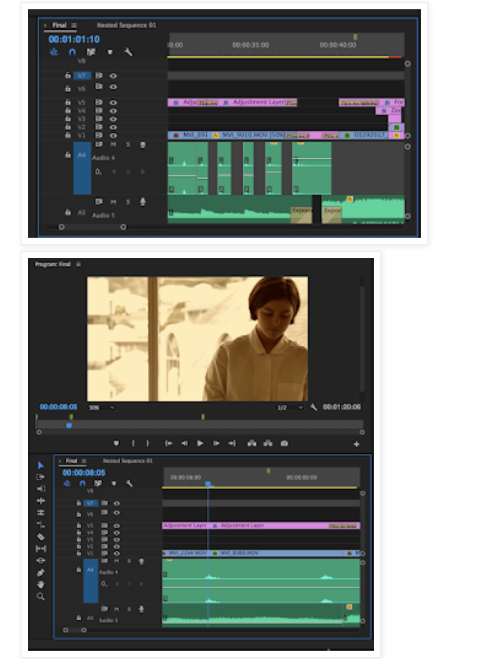 video editing