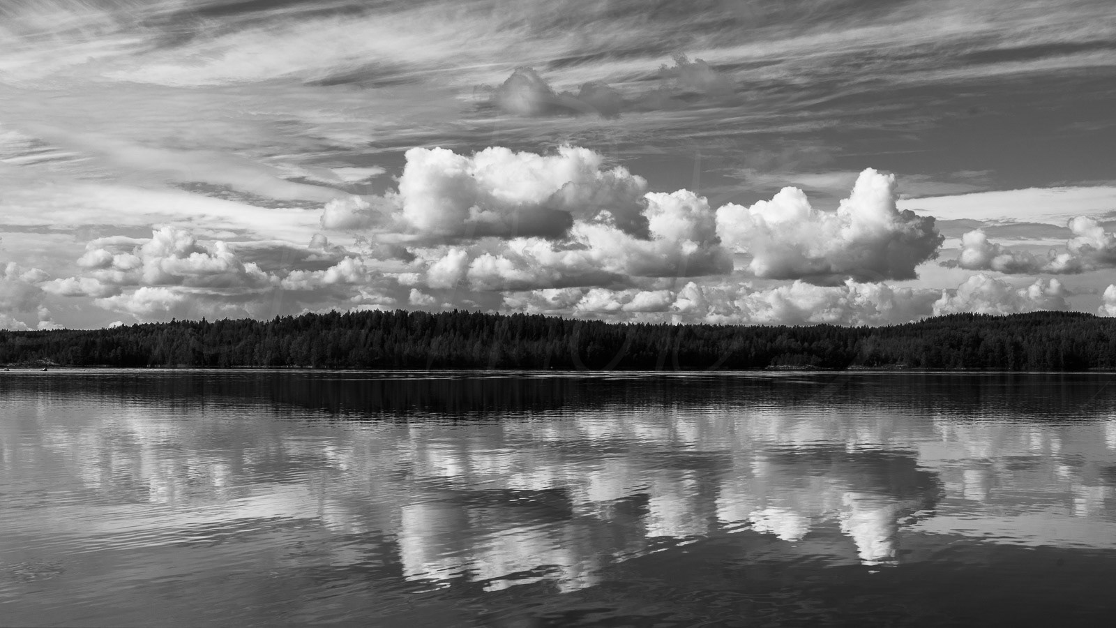 Lake reflection