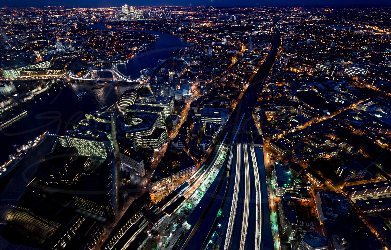 View from the Shard, London