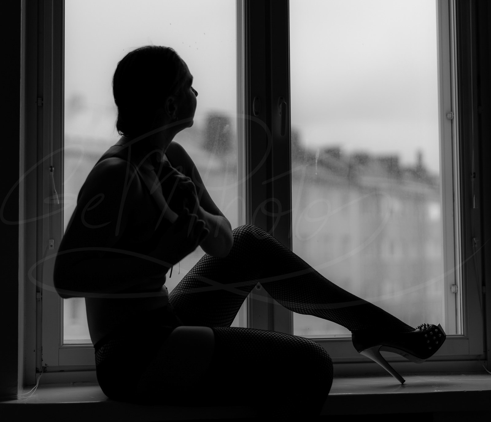 Shadow in the window