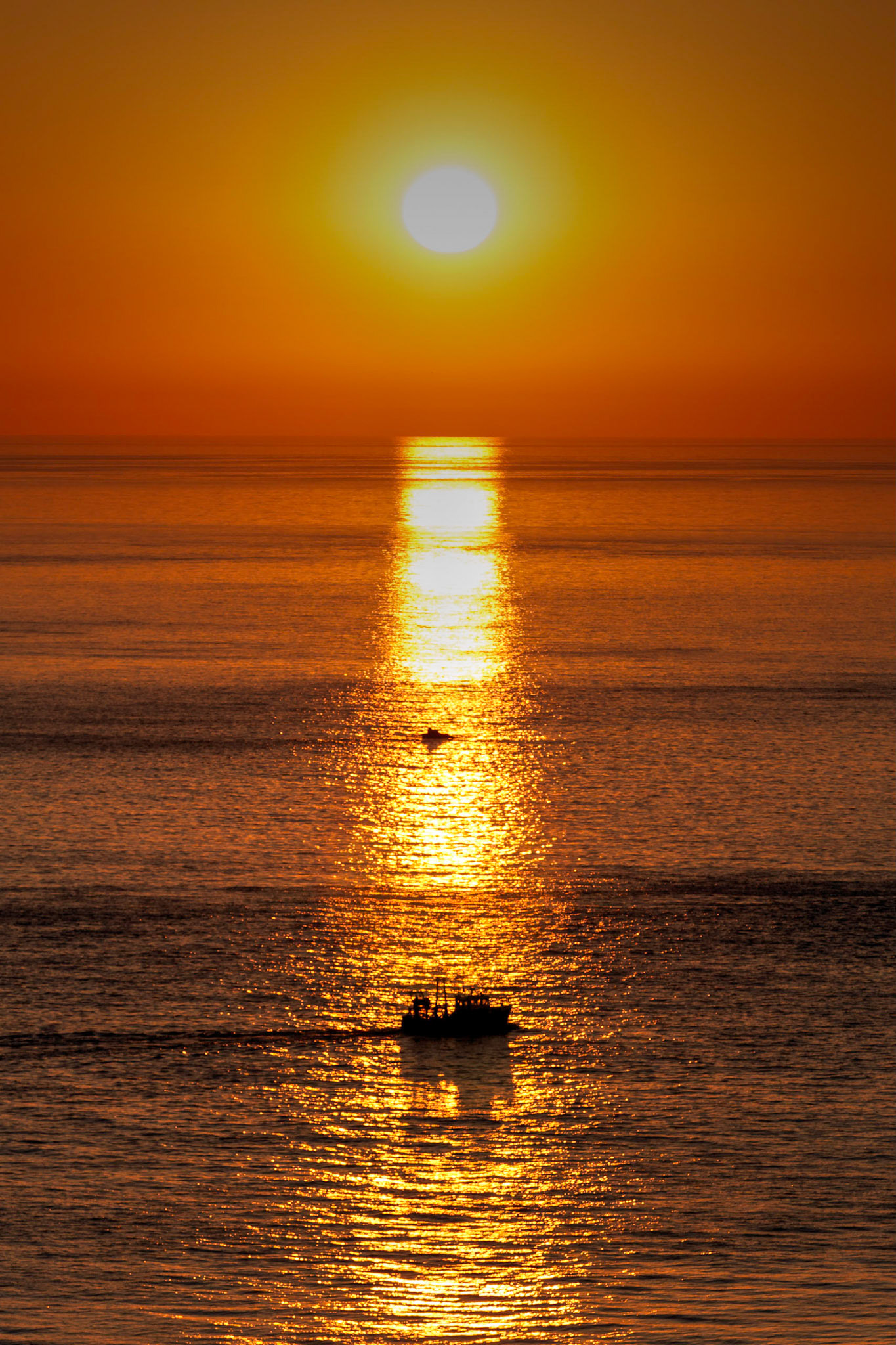 Sunset at Lands End UK