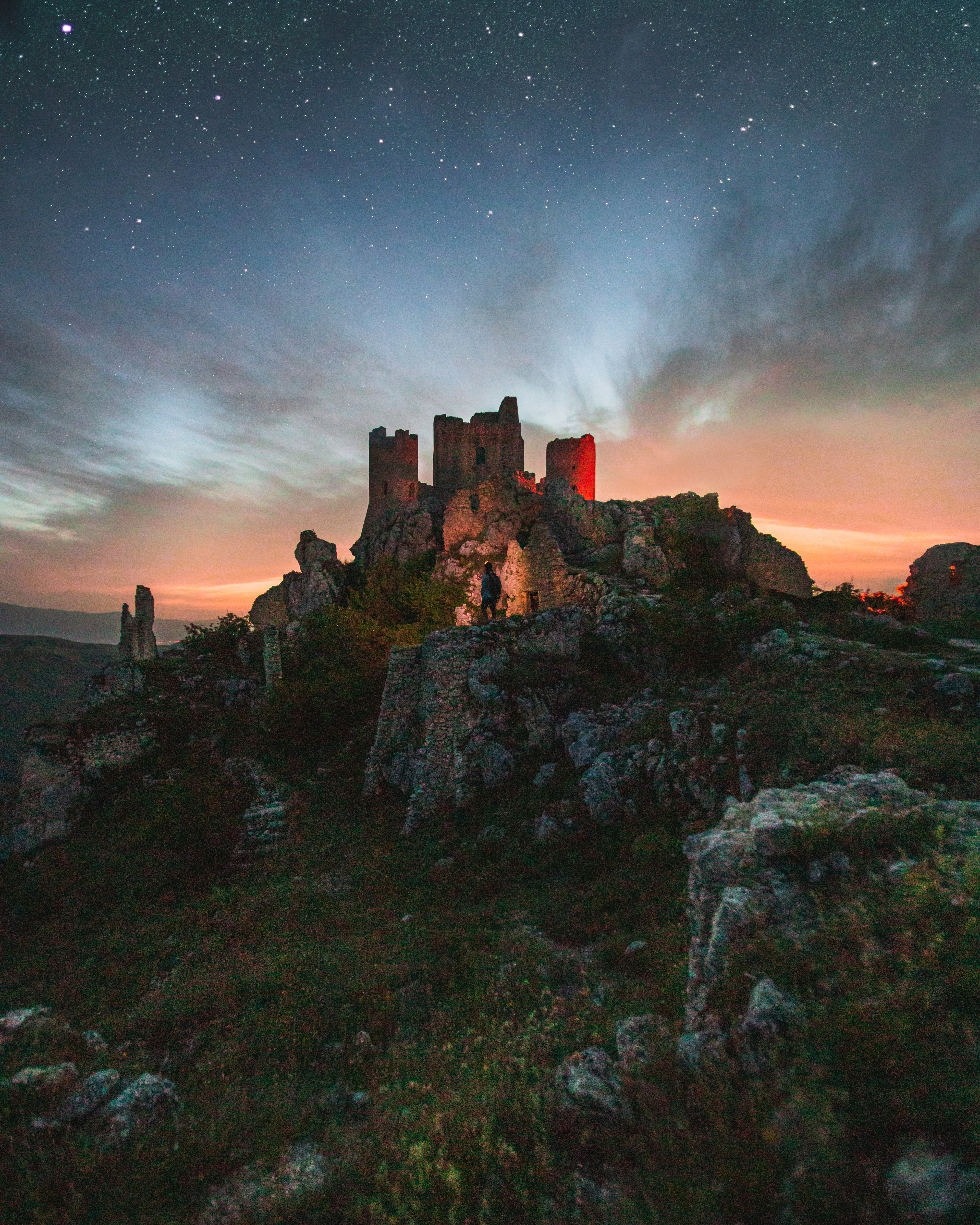 Ultime luci - Rocca Calascio -