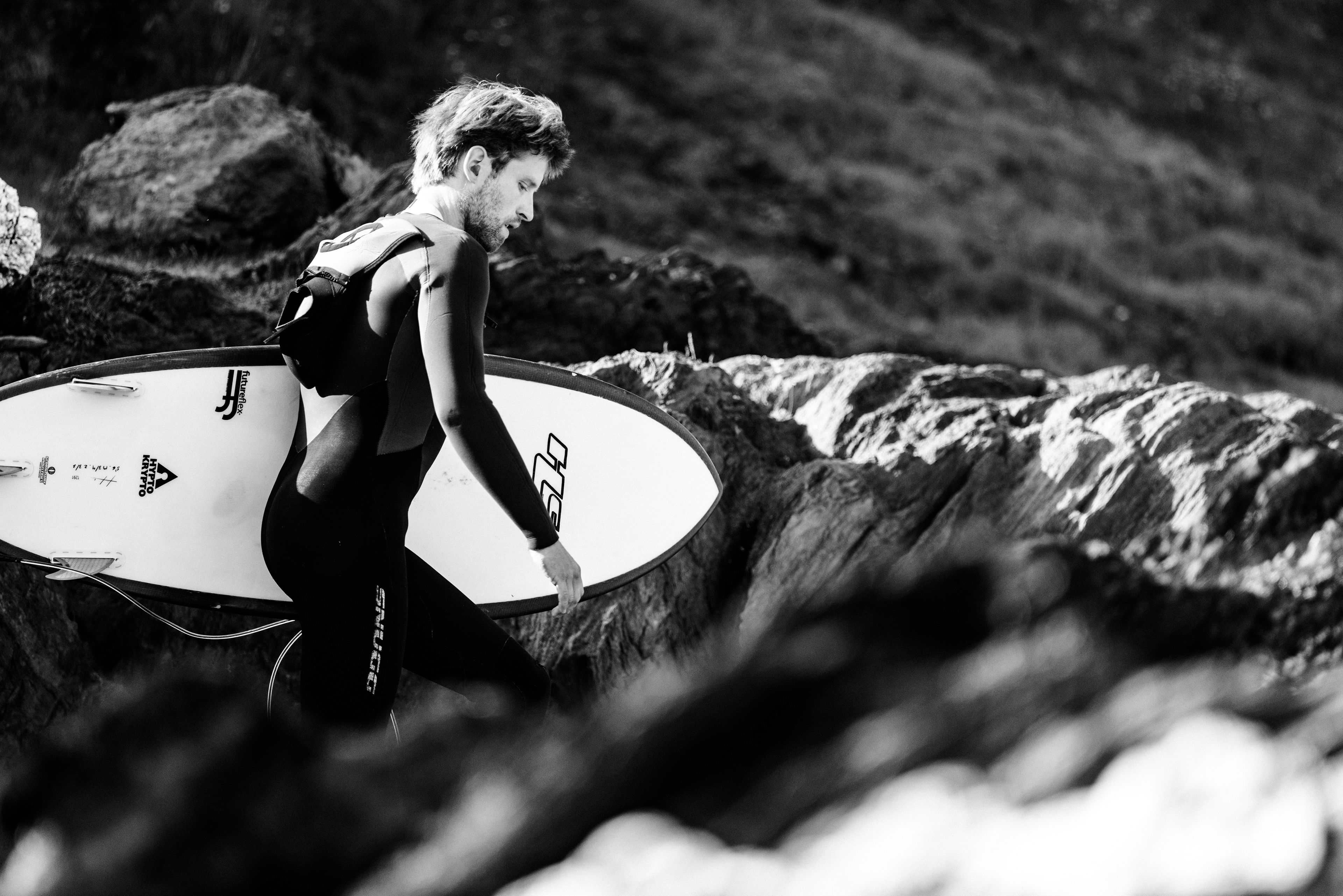 Surfer in Cornwall Marinus Veit 2018