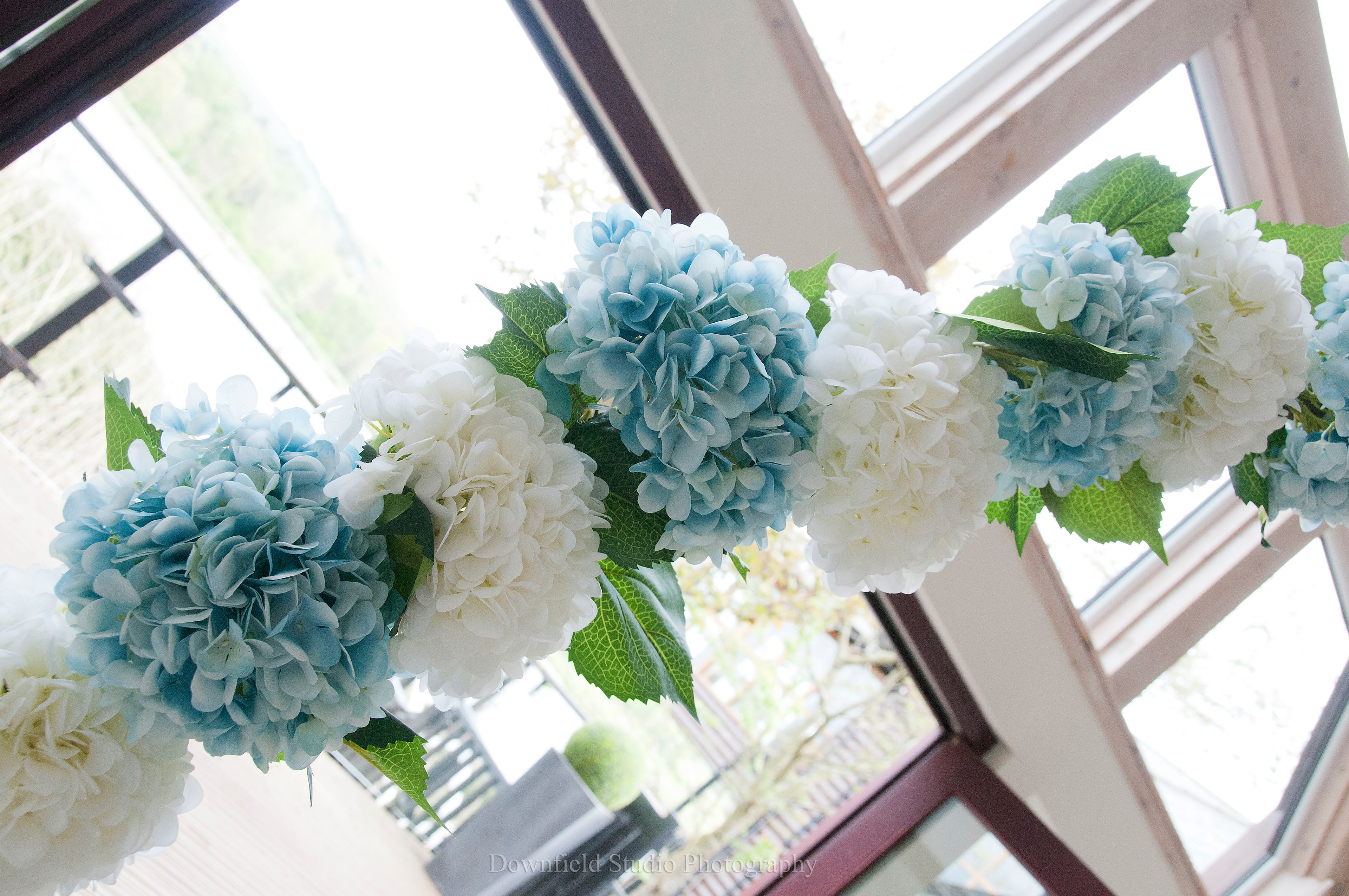Faux Hydrangeas