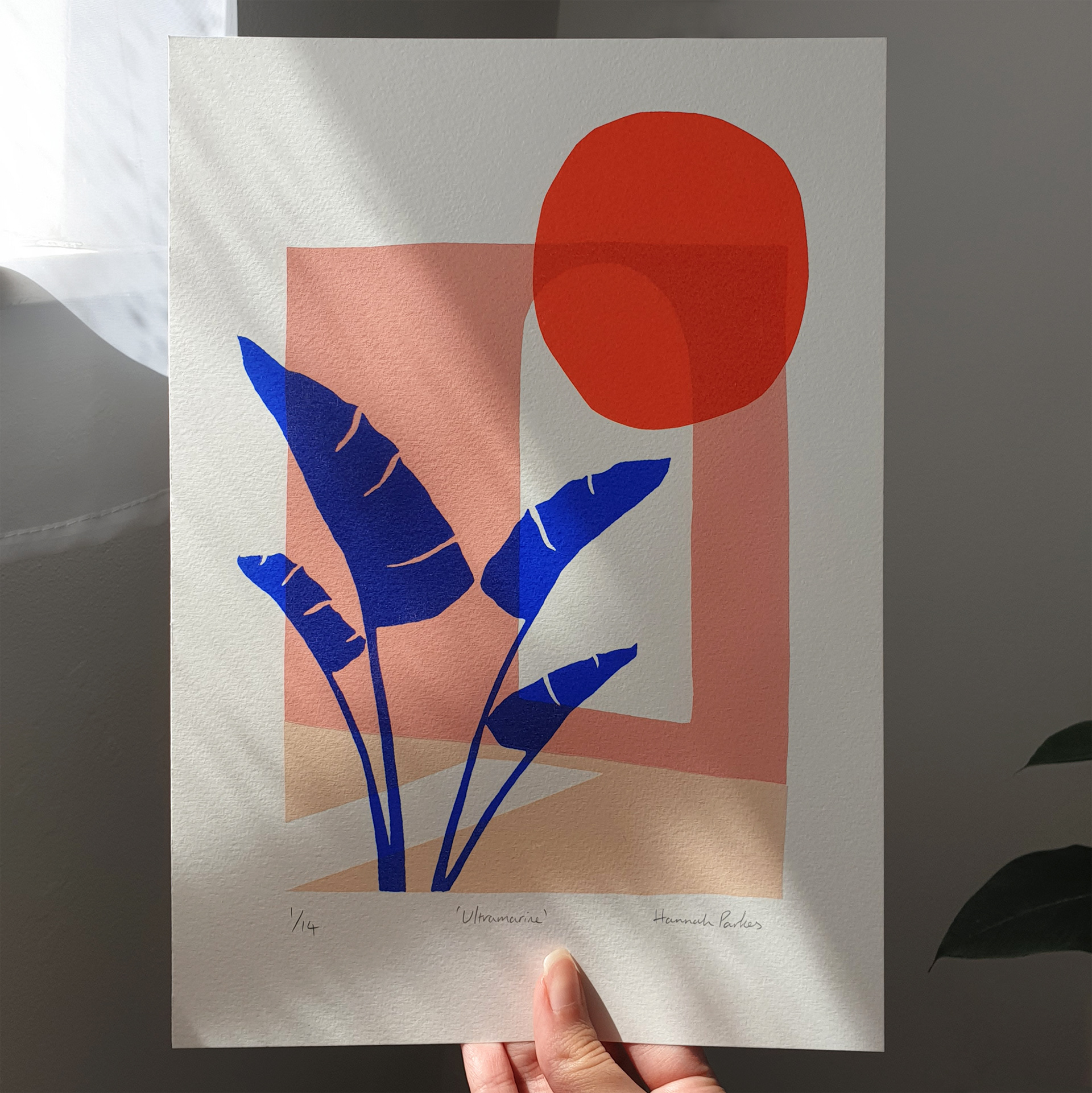 Ultramarine - A4 - Screen Print - Sold Out