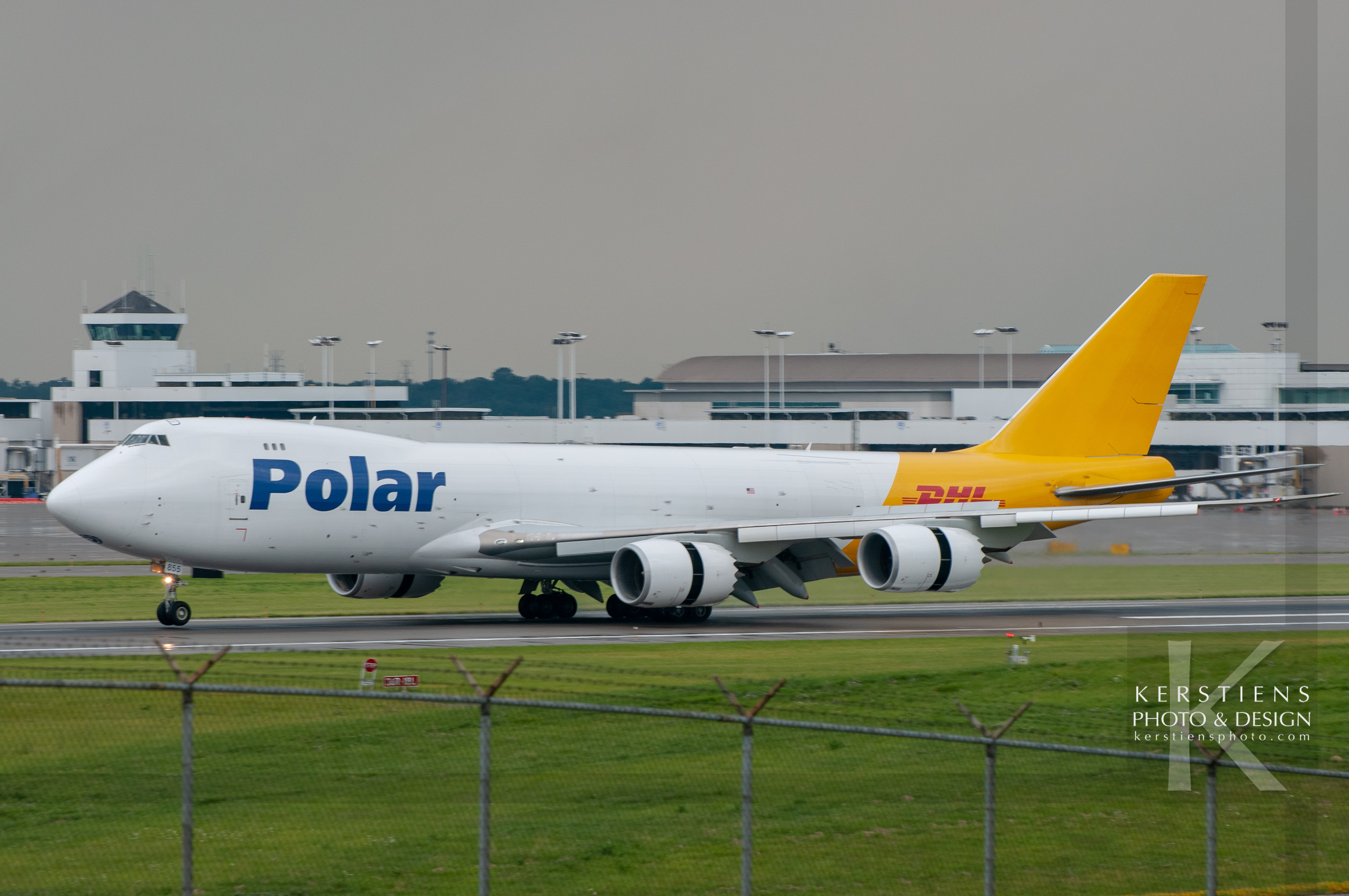 Polar Air Cargo - Boeing 747-87UF - N855GT - Cincinnati International Airport (KCVG)