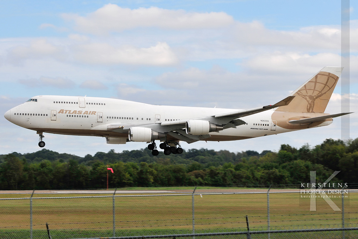Atlas Air - Boeing 747-481 - N263SG - Nashville International Airport (KBNA)