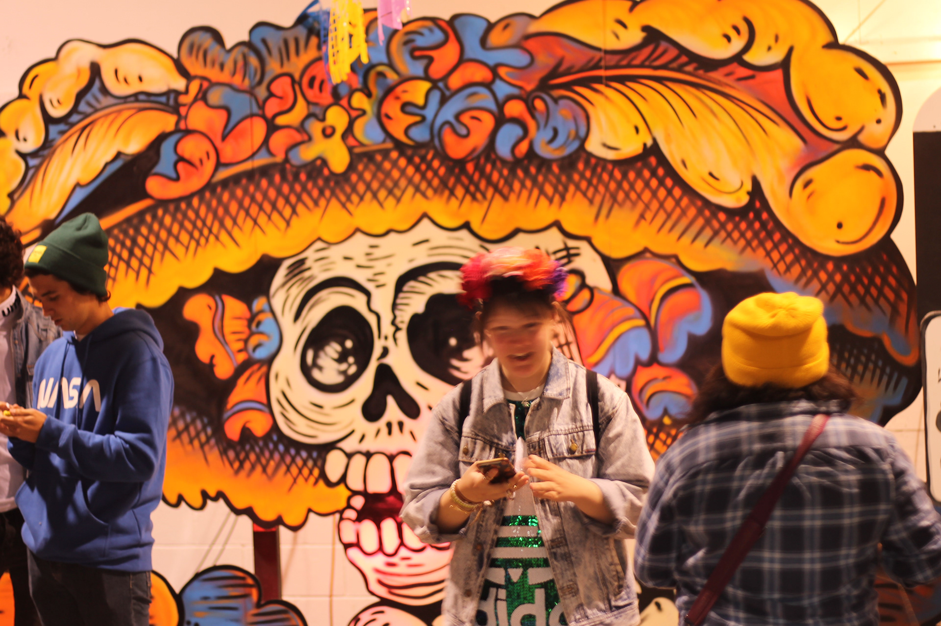 Jose Mayan Quintos Design And Arts La Catrina Pop Up Mural