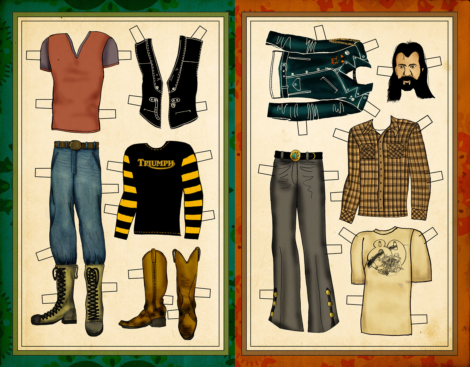 PAPER DOLLS FEATURED IN DICE MAGAZINE ISSUE 32