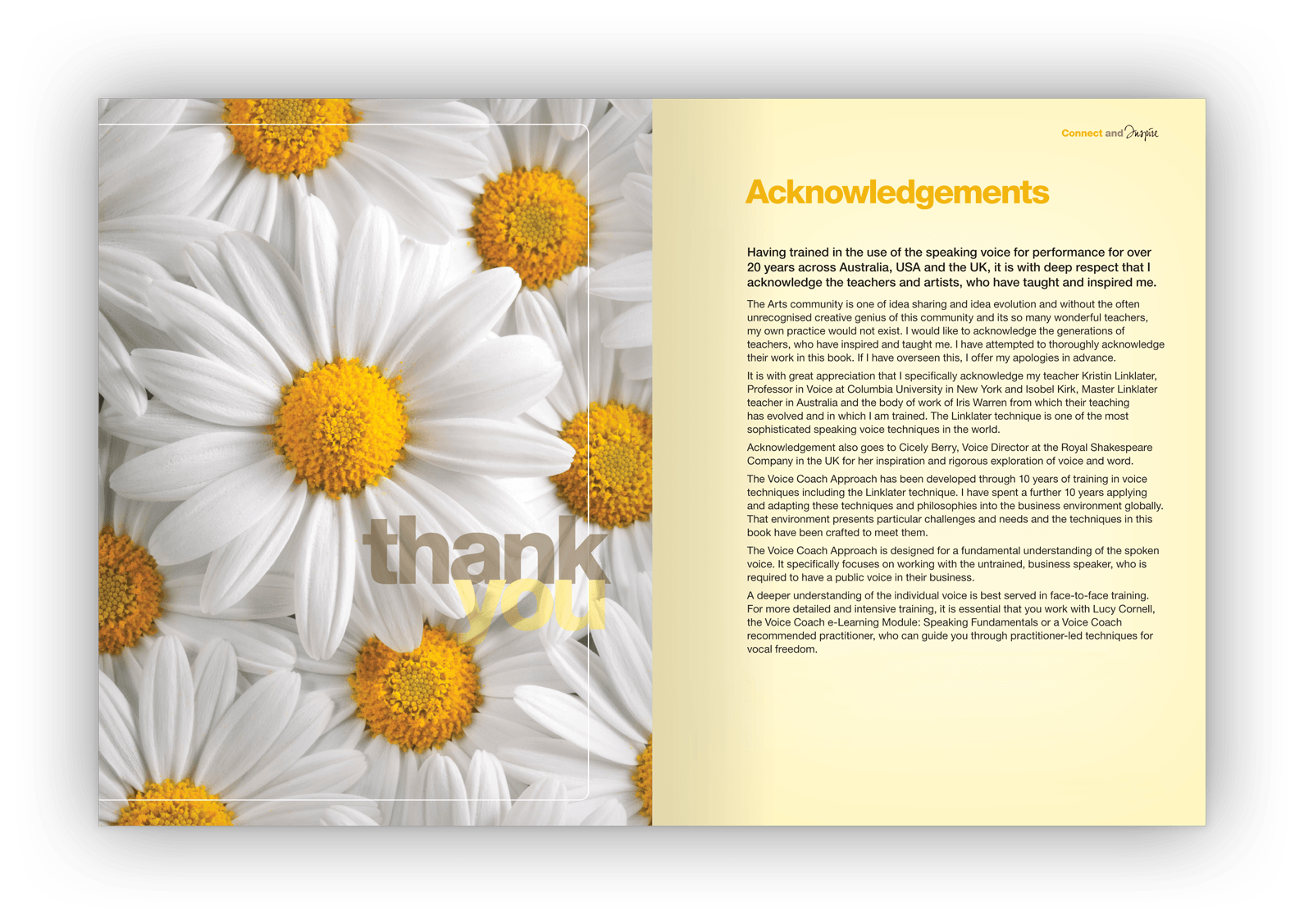 Double-page layout design.