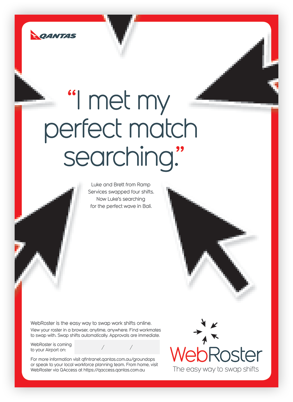 Poster layout design.