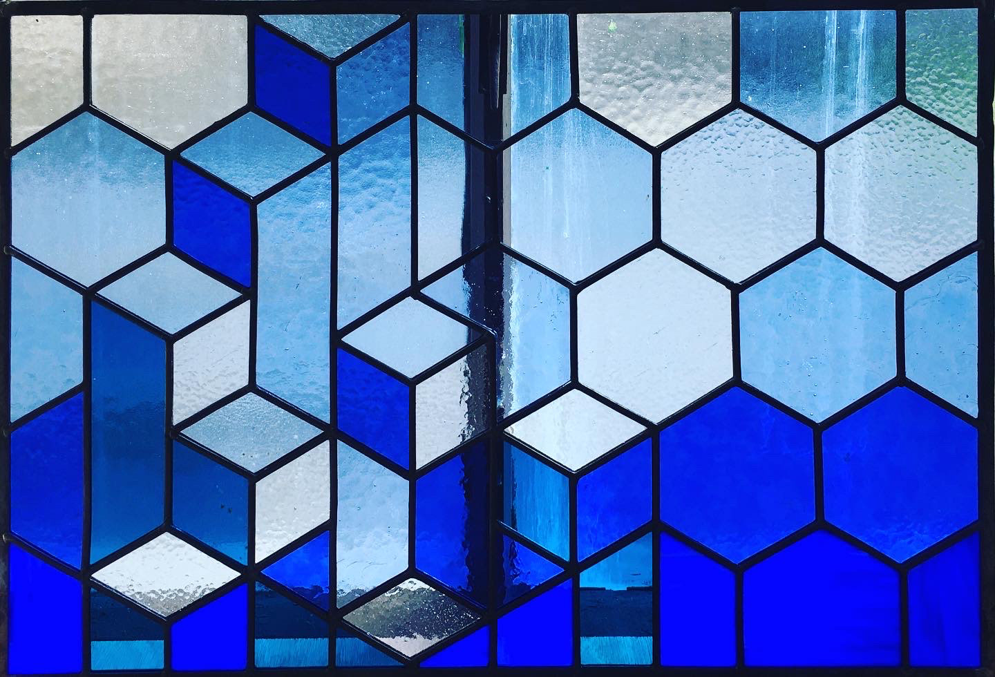 The Glass Garden Stained Glass Leeds Zoë Eady Hexagons