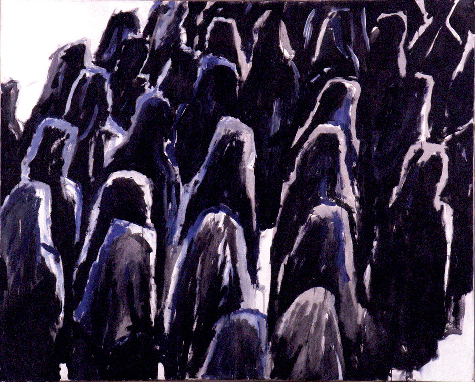 Procesje-X_olej na płótnie_120 x 160_1992