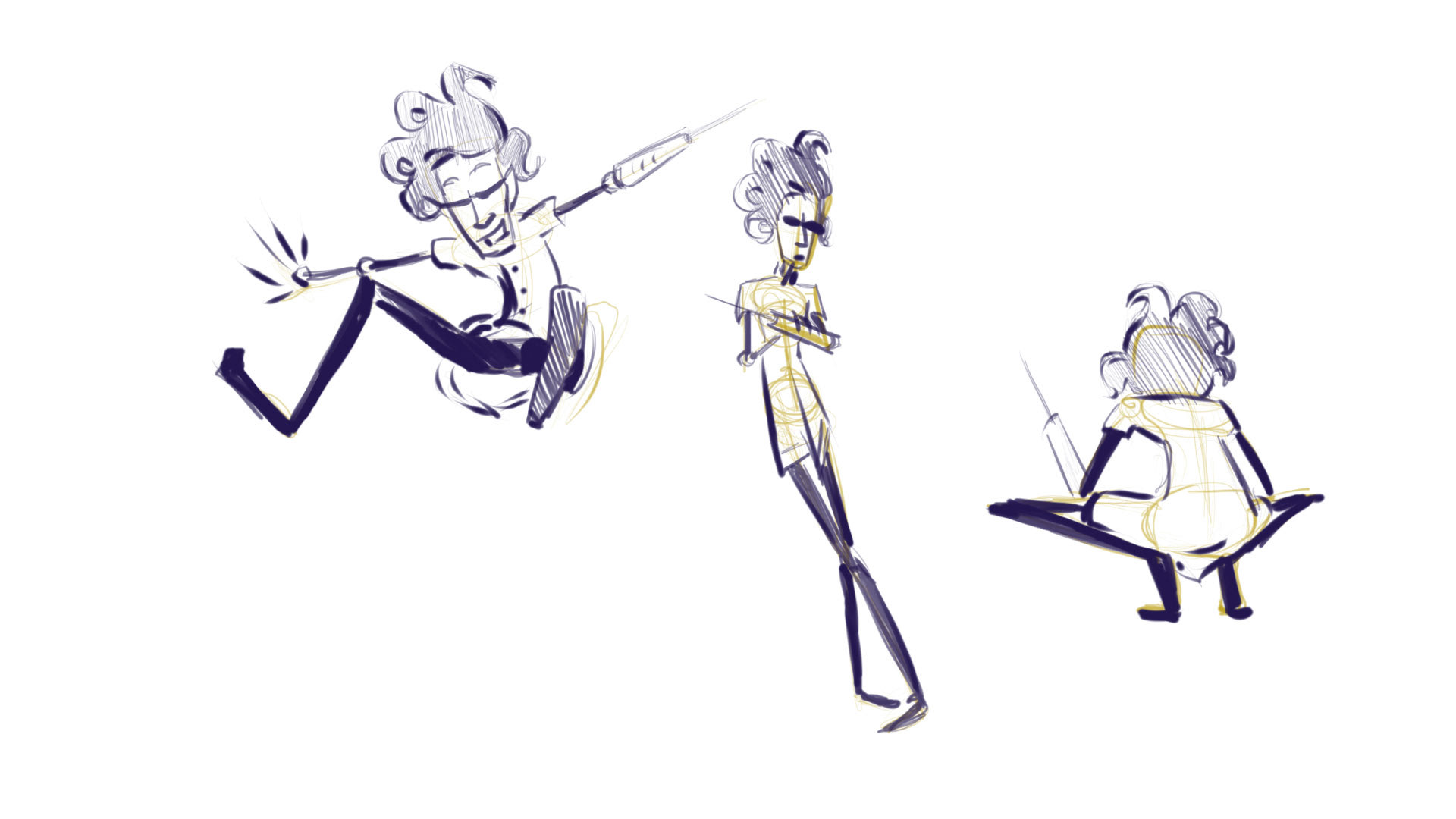 Dynamic Poses (Needleworks)