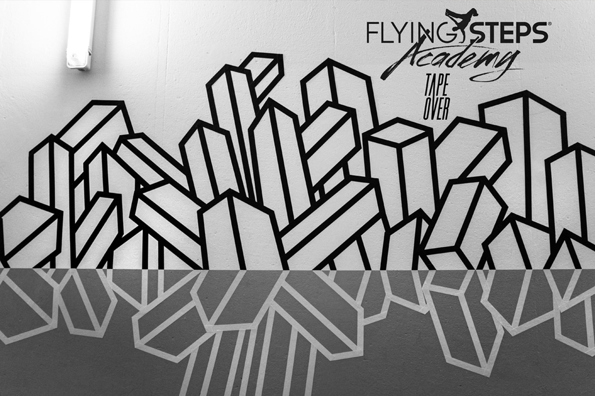 TAPE ART created by TAPE OVER // international tape art crew
