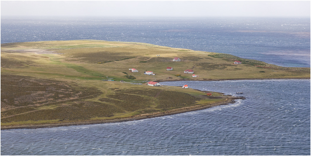 Approaching Bleaker Island Settlement