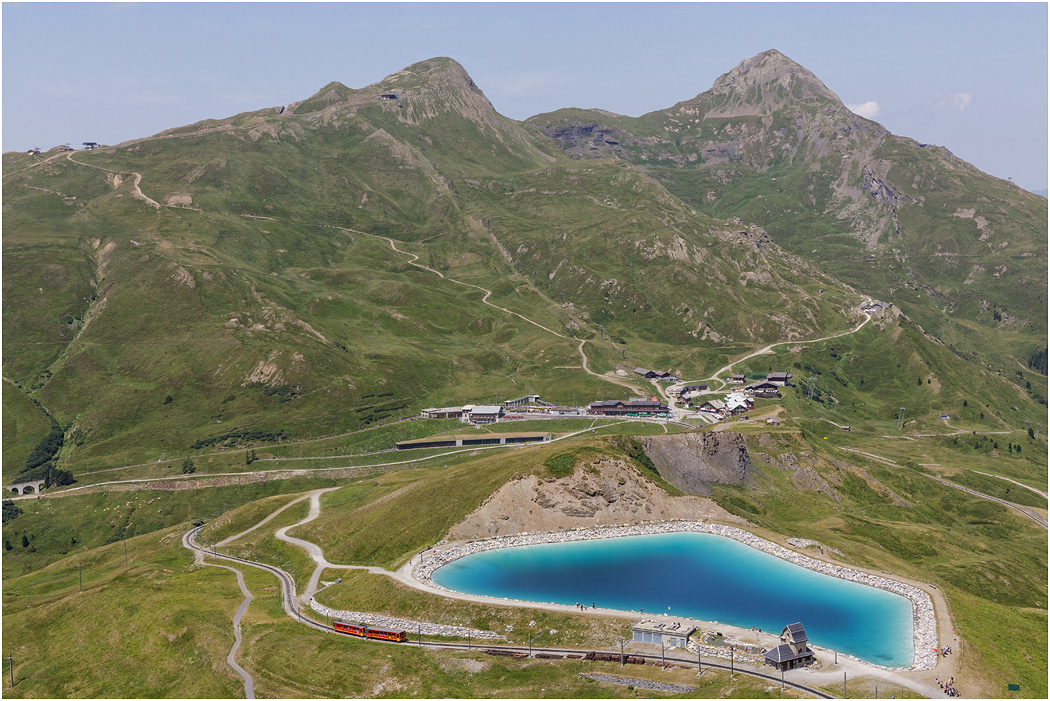 Kleine Scheiddeg and train to Jungraujoch