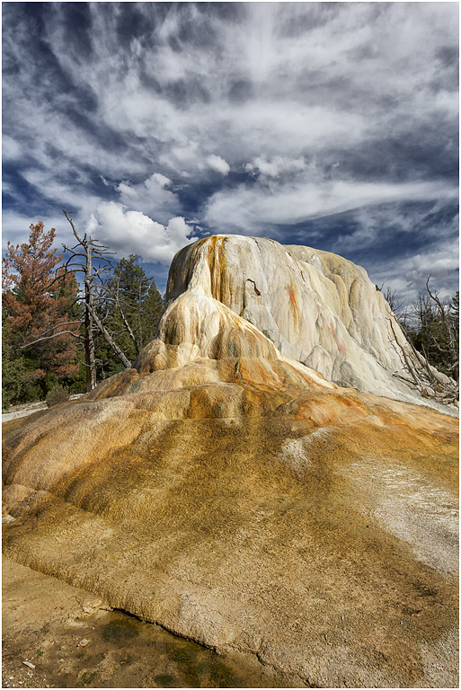 Orange Spring Mound, Mammoth, Yellowstone NP