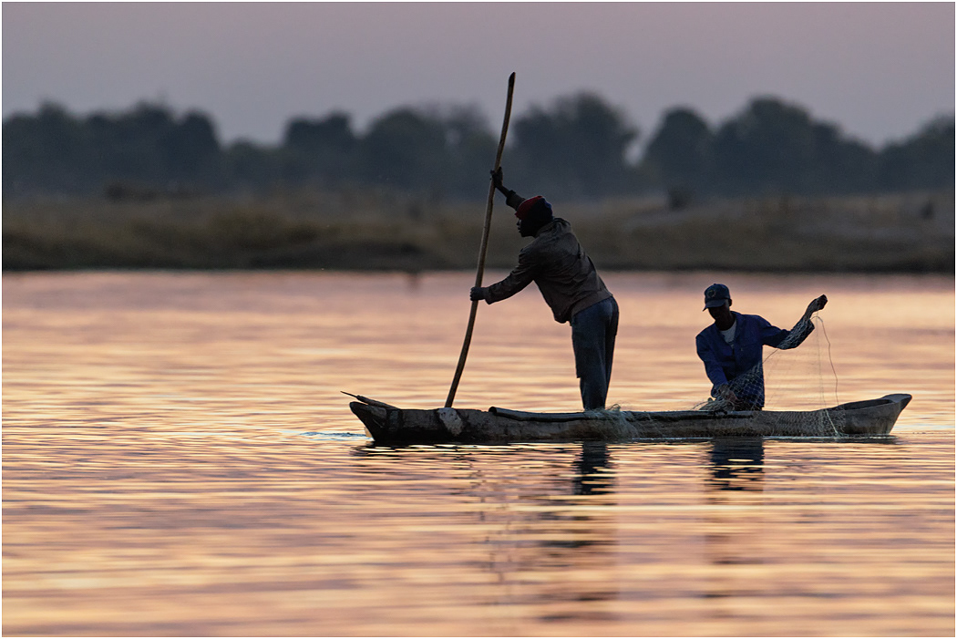 Fishing on the Chobe River - Botswana