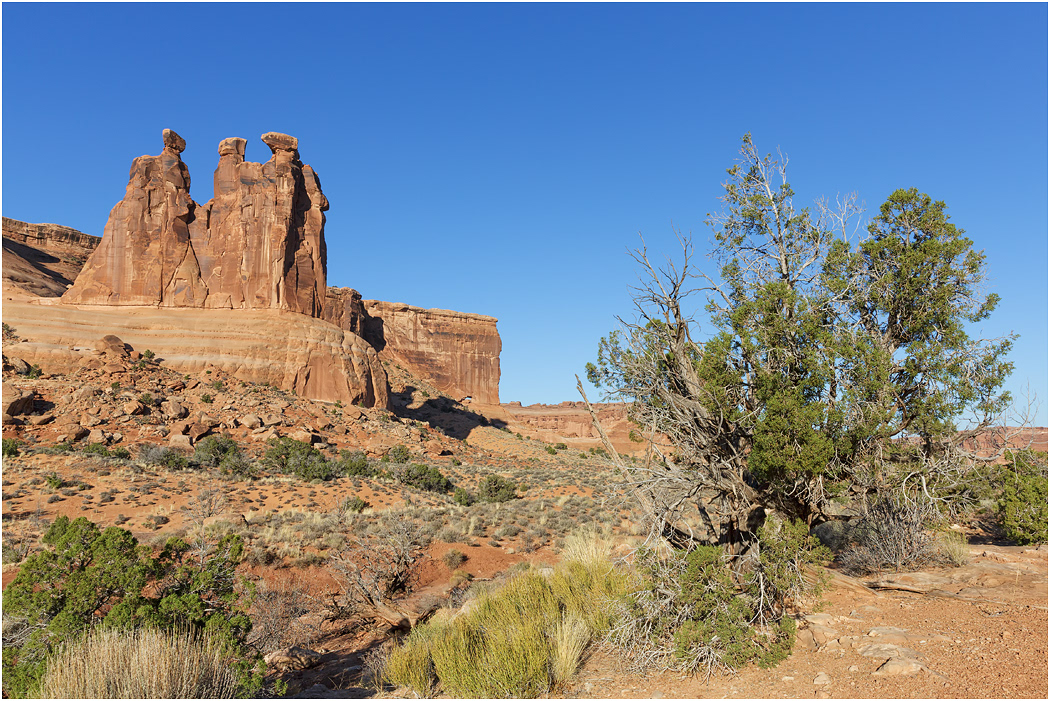 Three Gossips, Arches National Park, Utah