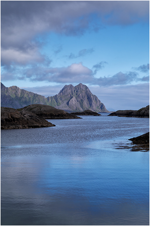 Island view, nr Svolvaer, Norway