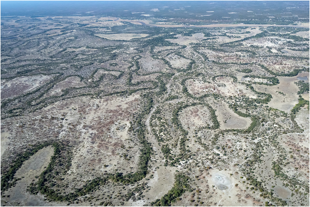 Somewhere over Okavanga - Botswana