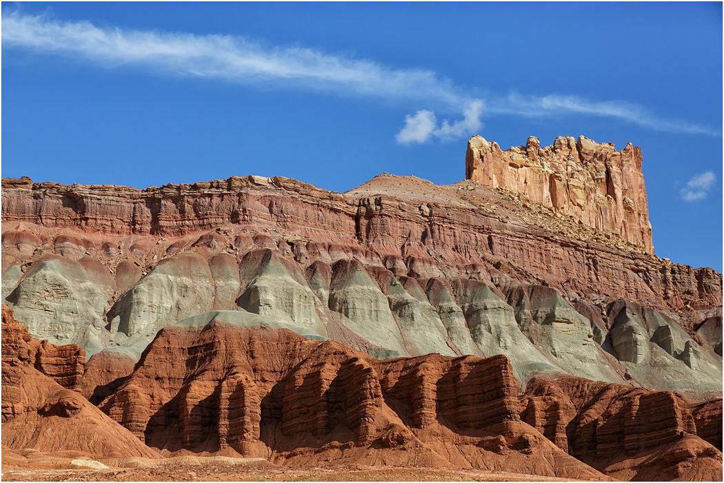 The Castle & Fluted Wall, Utah