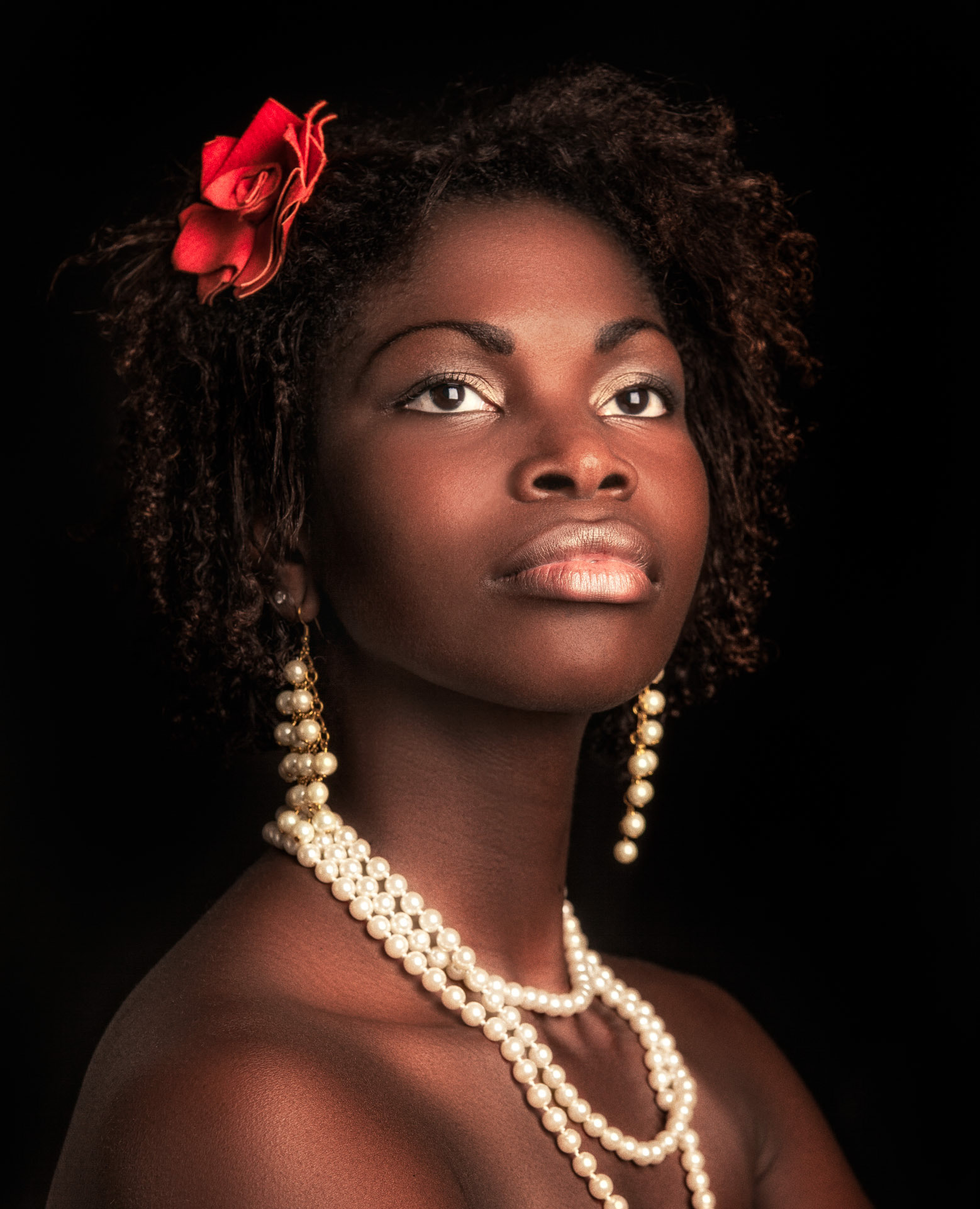 Cristina: portrait with soft light set up.