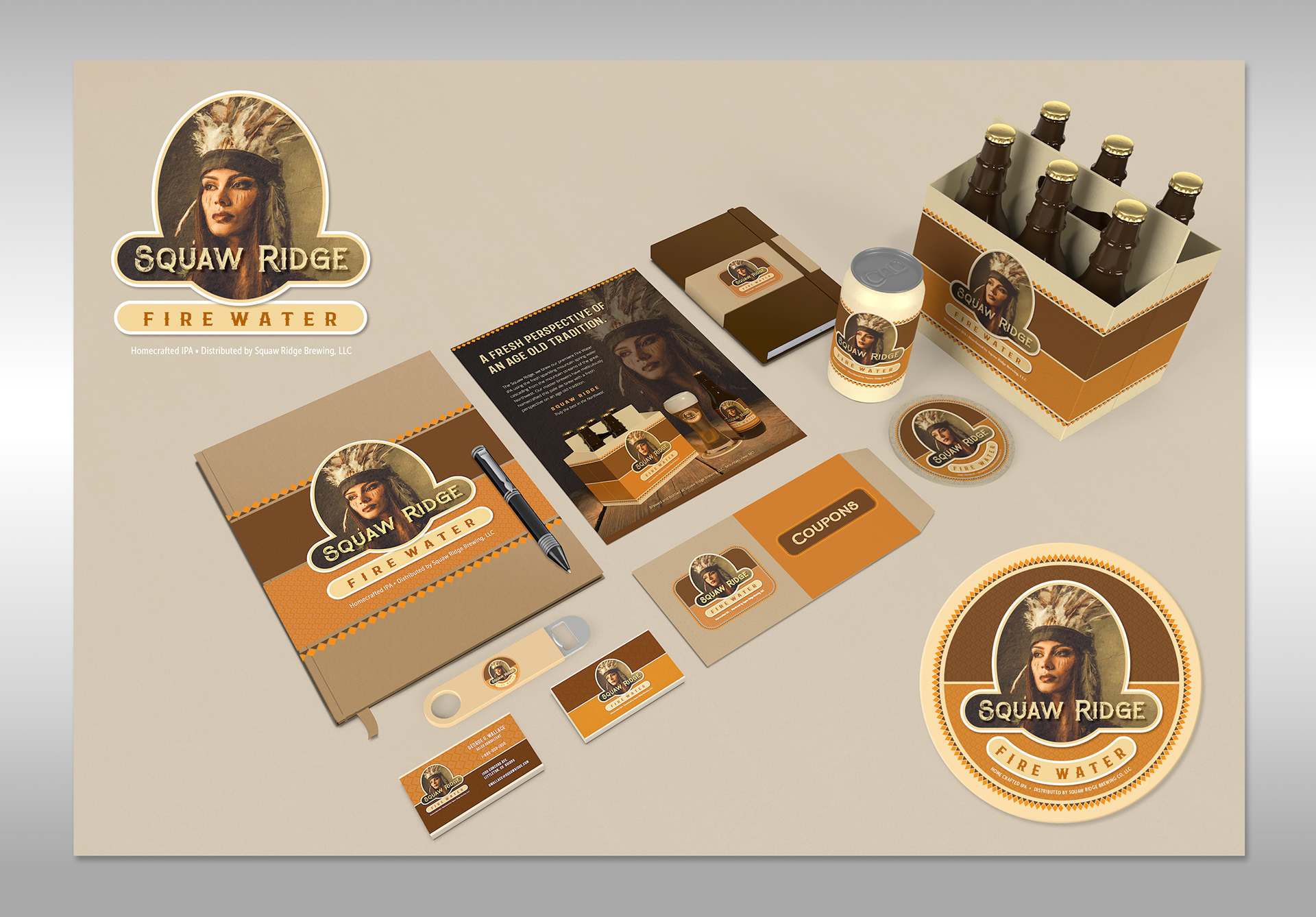 Squaw Ridge Branding