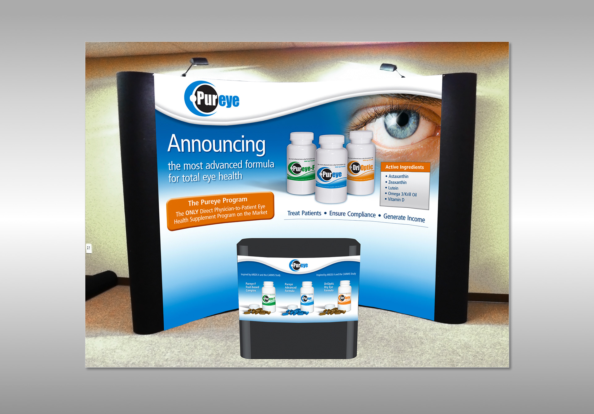 Pureye Booth Graphics