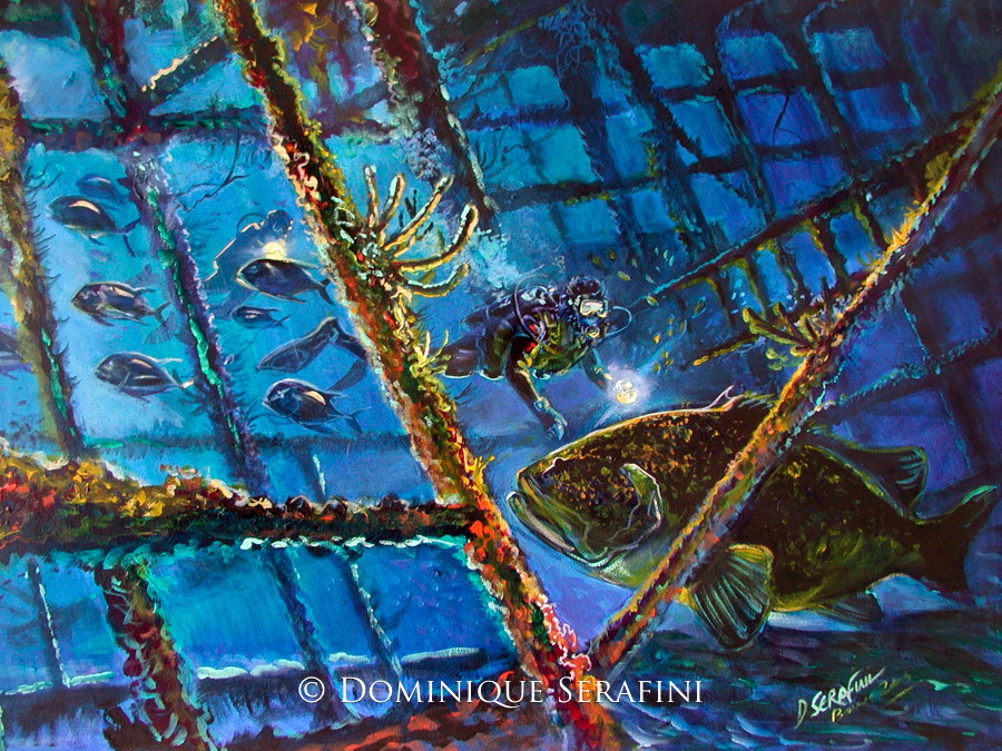 The Windjammer, Bonaire by Dominique Serafini