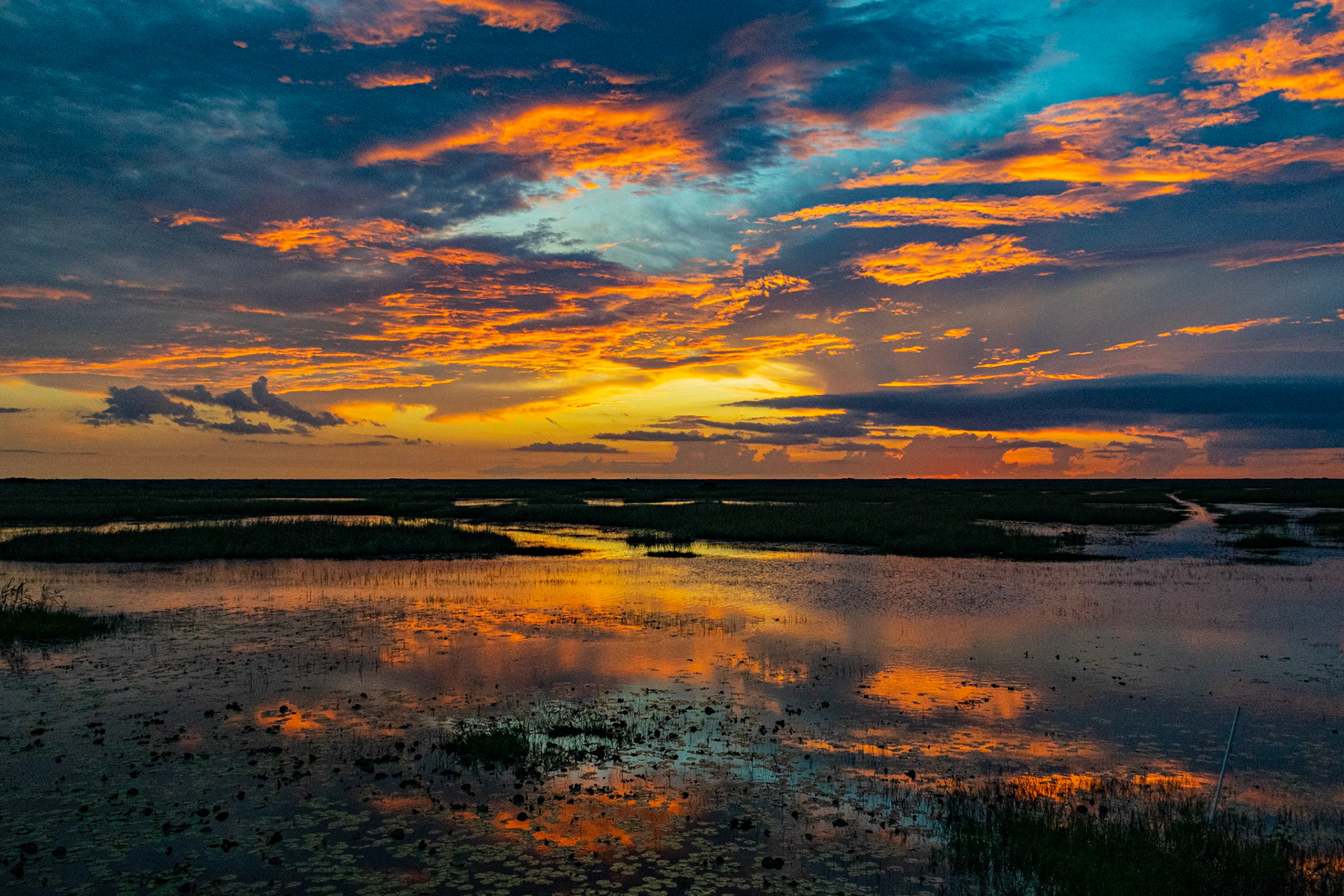 Everglades Sunset Pt 2.
