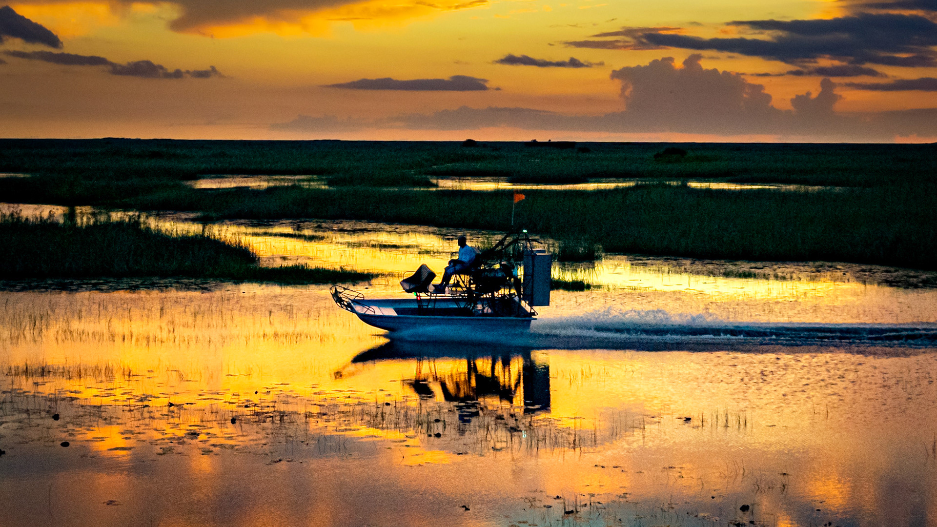 Golden Hour Airboat Ride