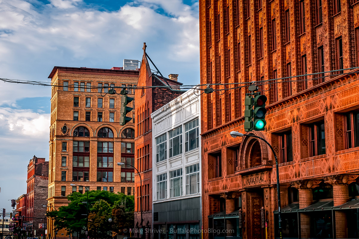 Photography of Buffalo, NY pearl street