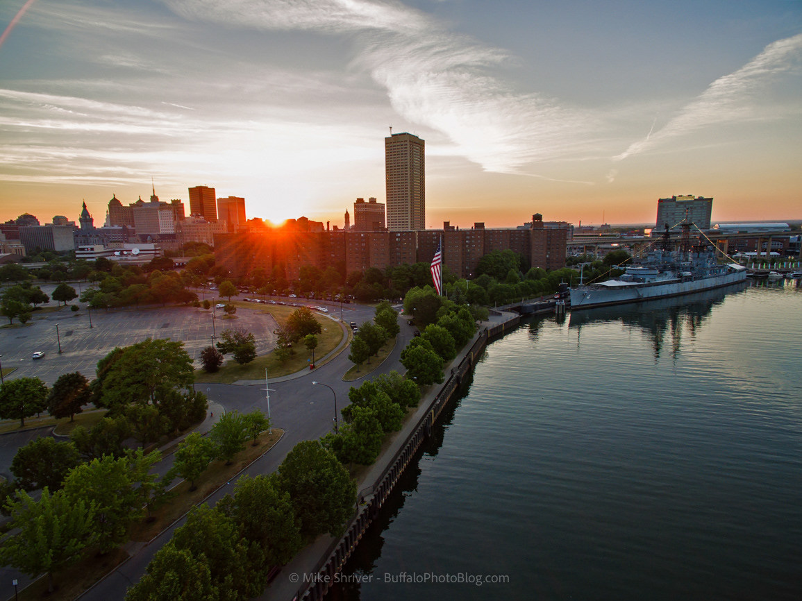 Photography of Buffalo, NY - skyline views of buffalo