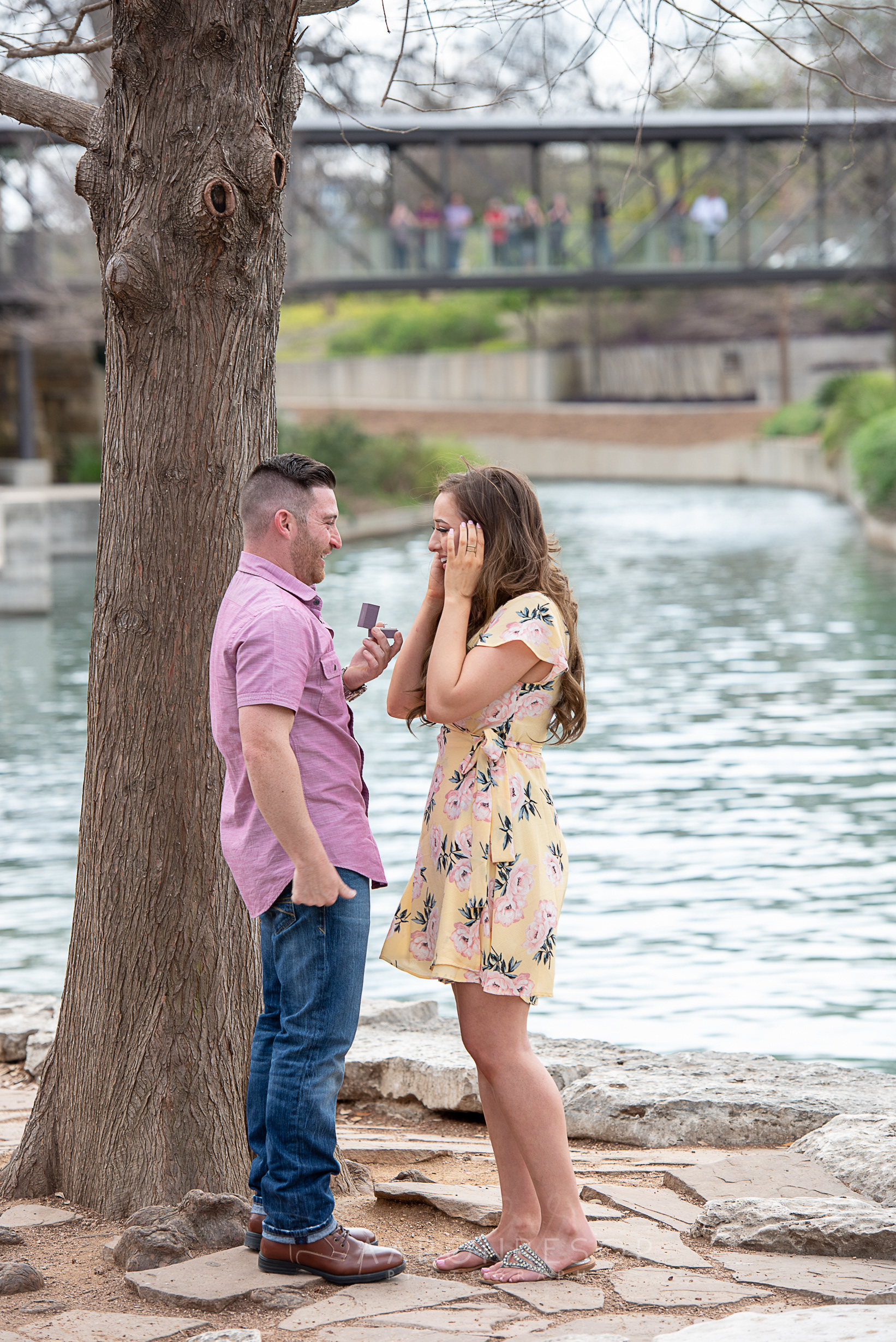 Engagement Photos taken in San Antonio, TX by wedding photographer Aaron Resop